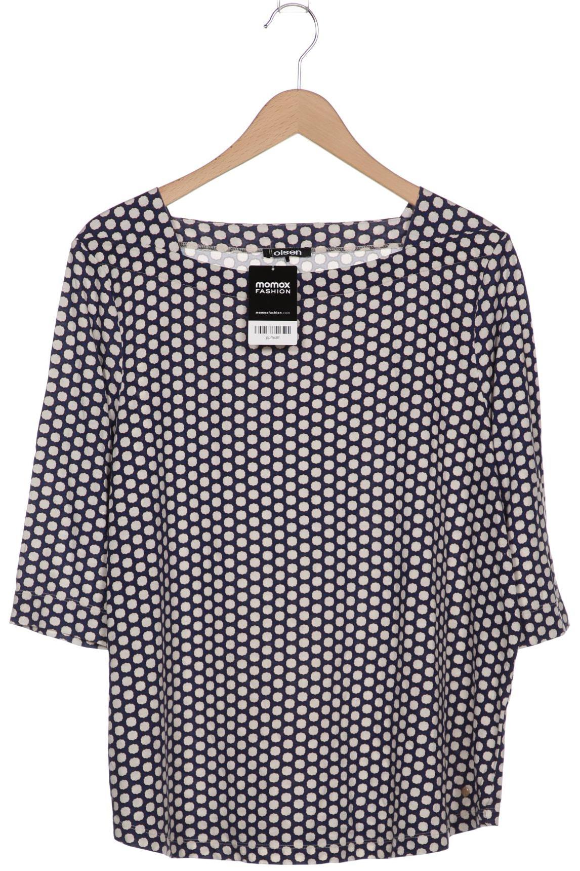 

Olsen Damen Langarmshirt, marineblau, Gr. 42