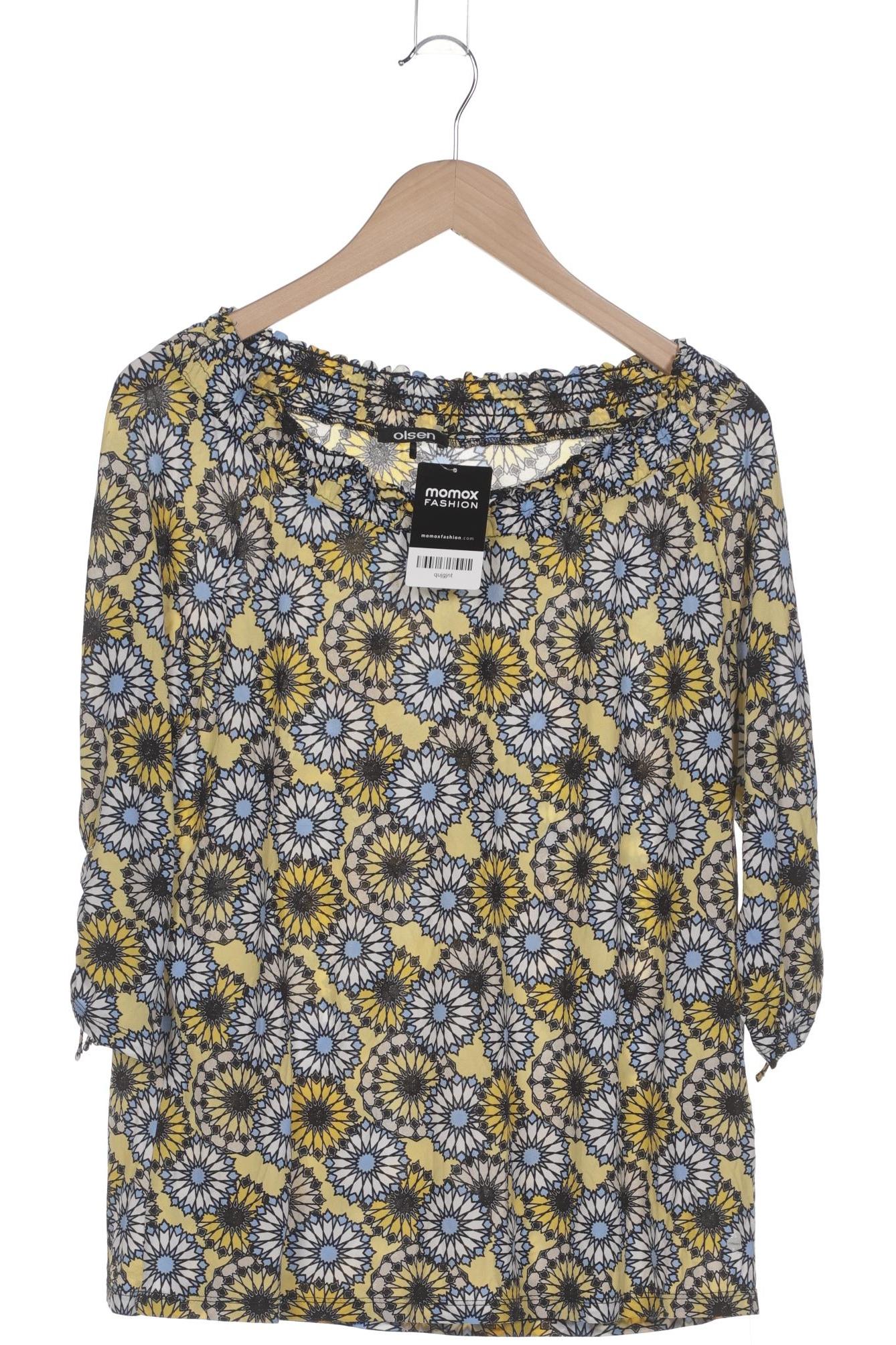 

Olsen Damen Langarmshirt, gelb, Gr. 46
