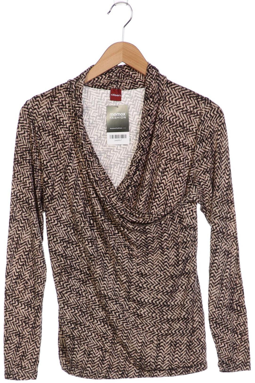 

Olsen Damen Langarmshirt, braun, Gr. 36