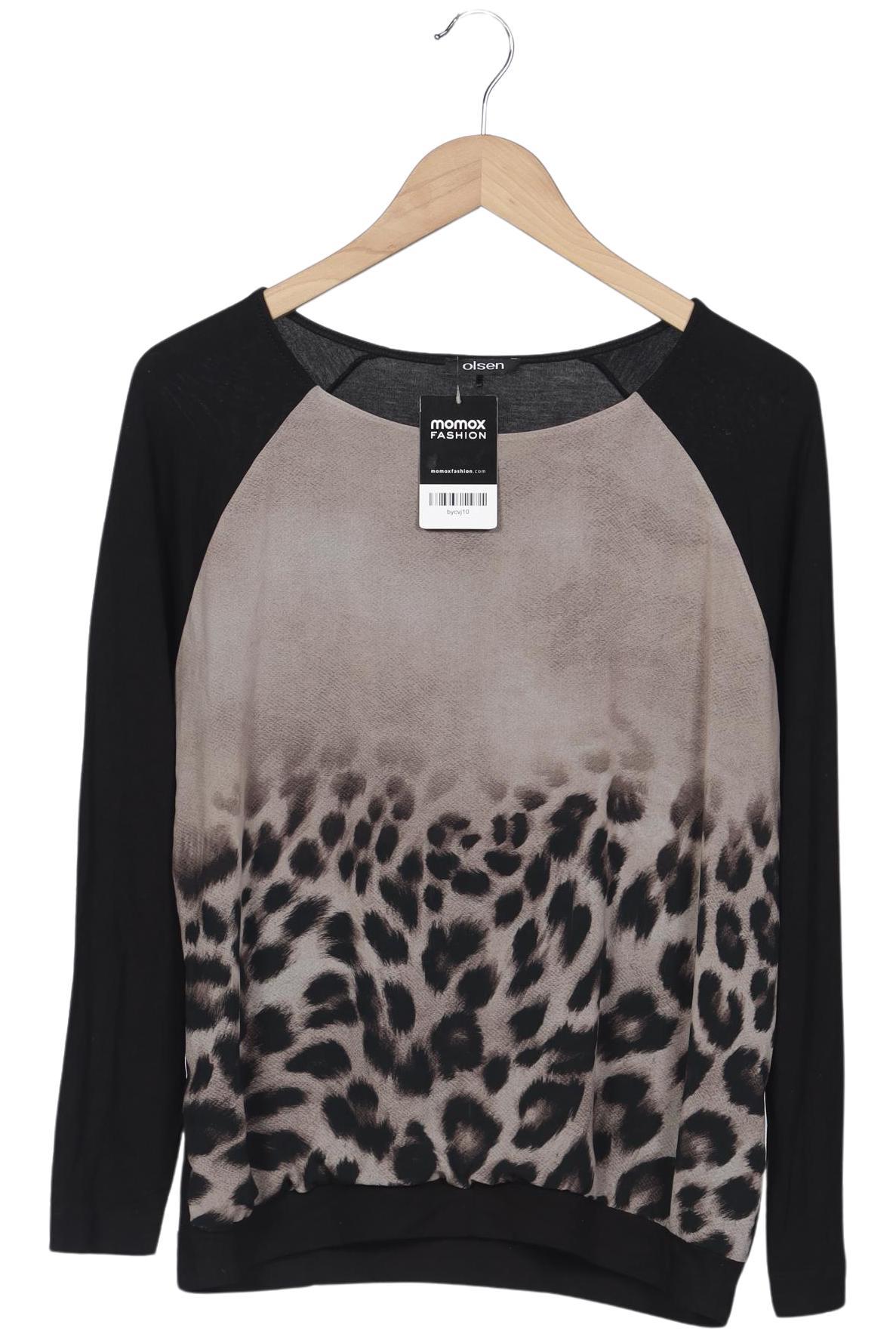 

Olsen Damen Langarmshirt, schwarz, Gr. 40