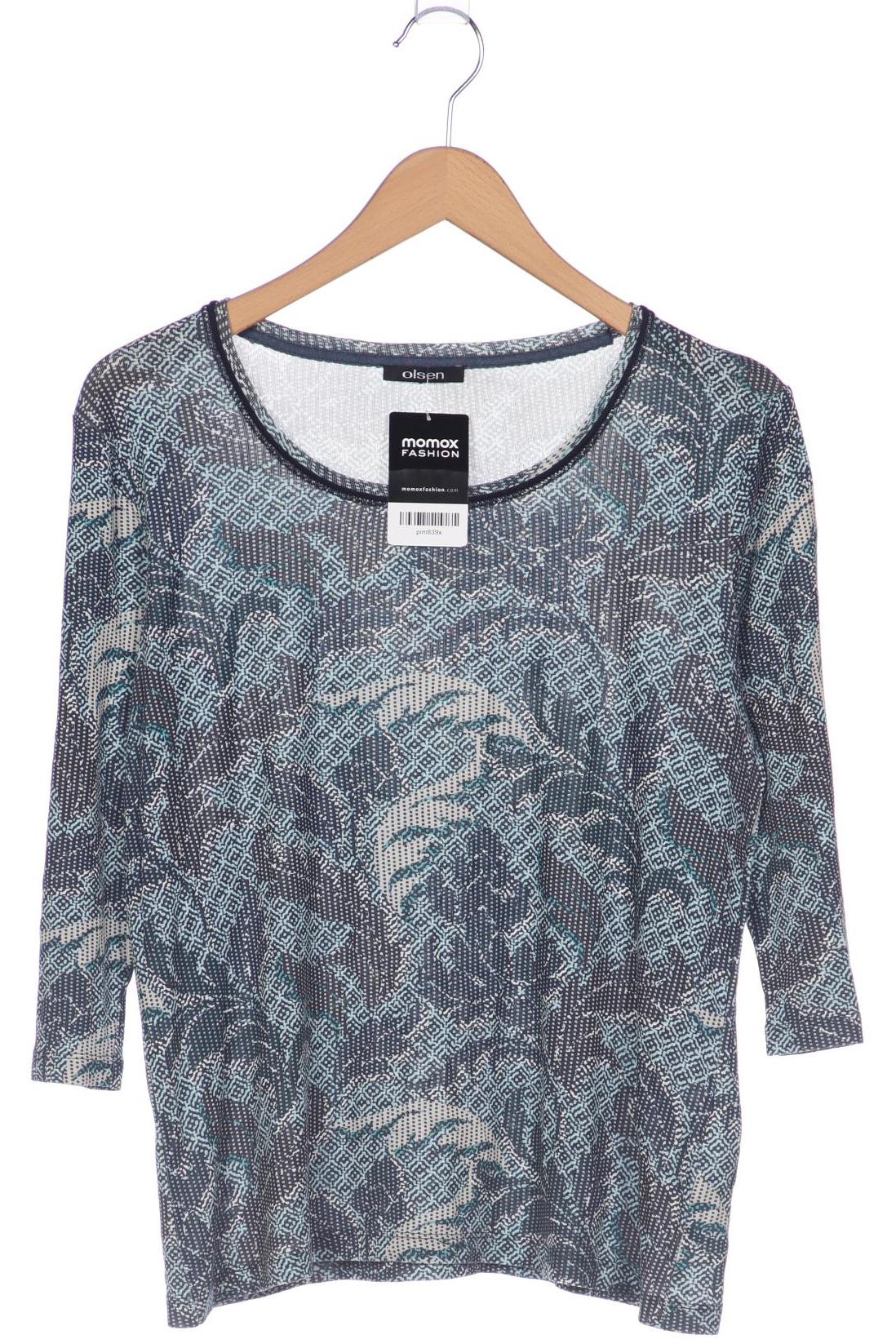 

Olsen Damen Langarmshirt, blau, Gr. 42