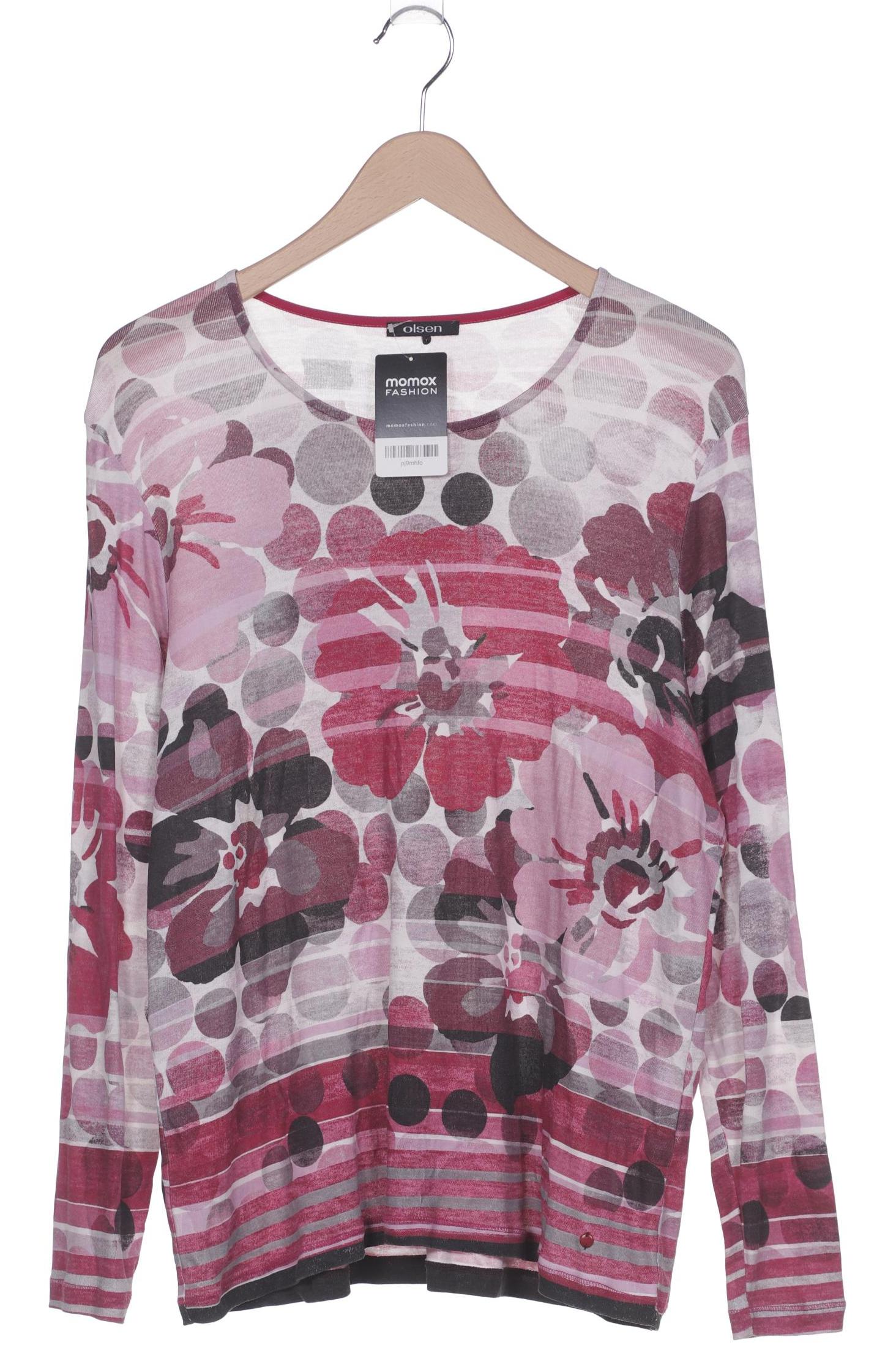 

Olsen Damen Langarmshirt, bordeaux, Gr. 48