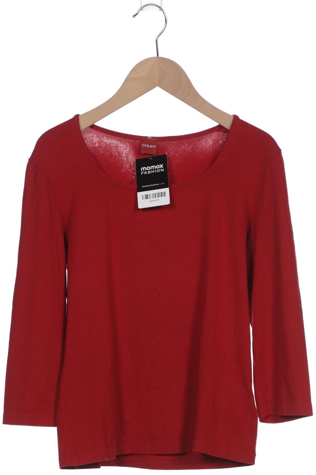 

Olsen Damen Langarmshirt, rot, Gr. 36