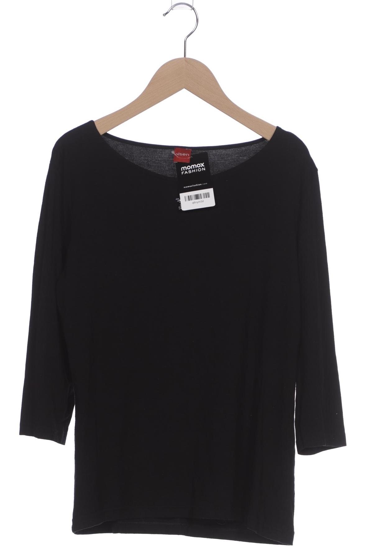 

Olsen Damen Langarmshirt, schwarz, Gr. 38