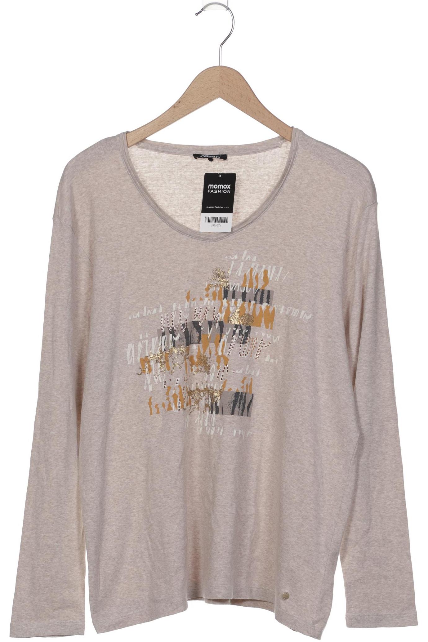 

Olsen Damen Langarmshirt, beige, Gr. 48