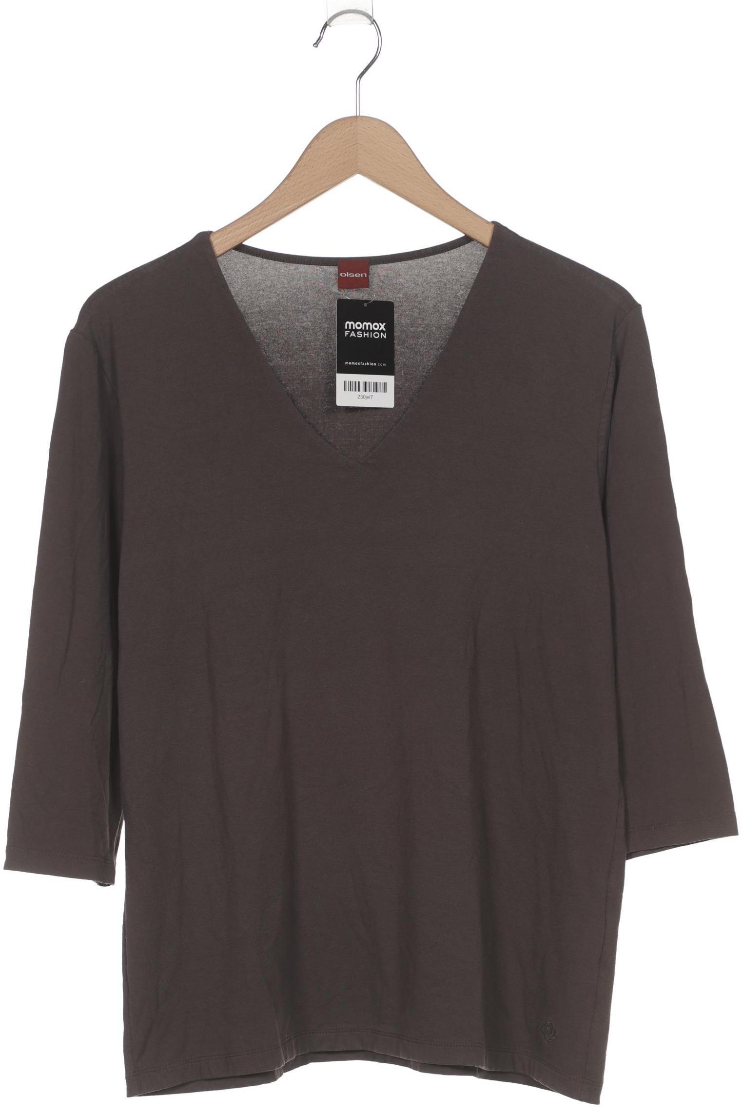 

Olsen Damen Langarmshirt, grau, Gr. 44