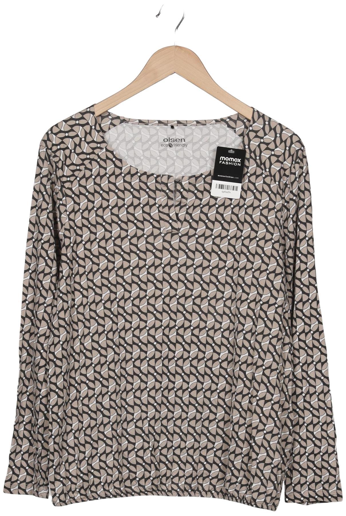 

Olsen Damen Langarmshirt, beige, Gr. 44