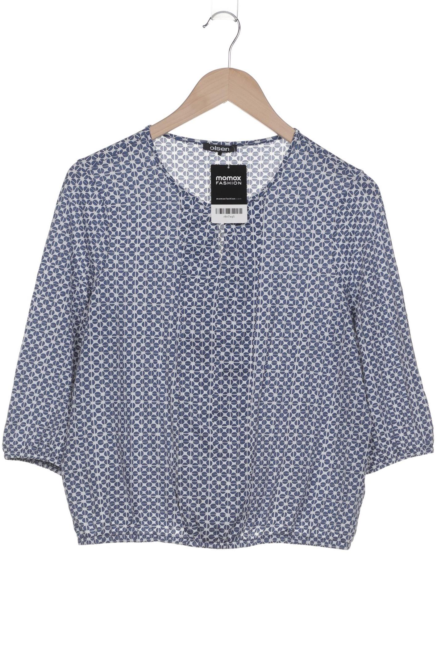 

Olsen Damen Langarmshirt, blau, Gr. 42