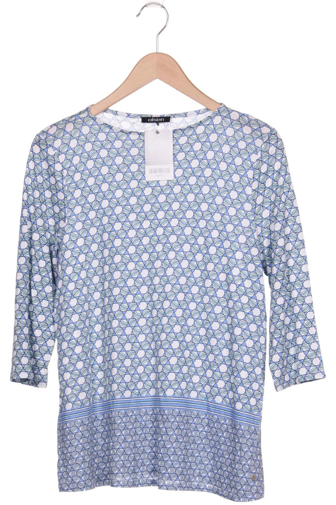 

Olsen Damen Langarmshirt, blau, Gr. 38