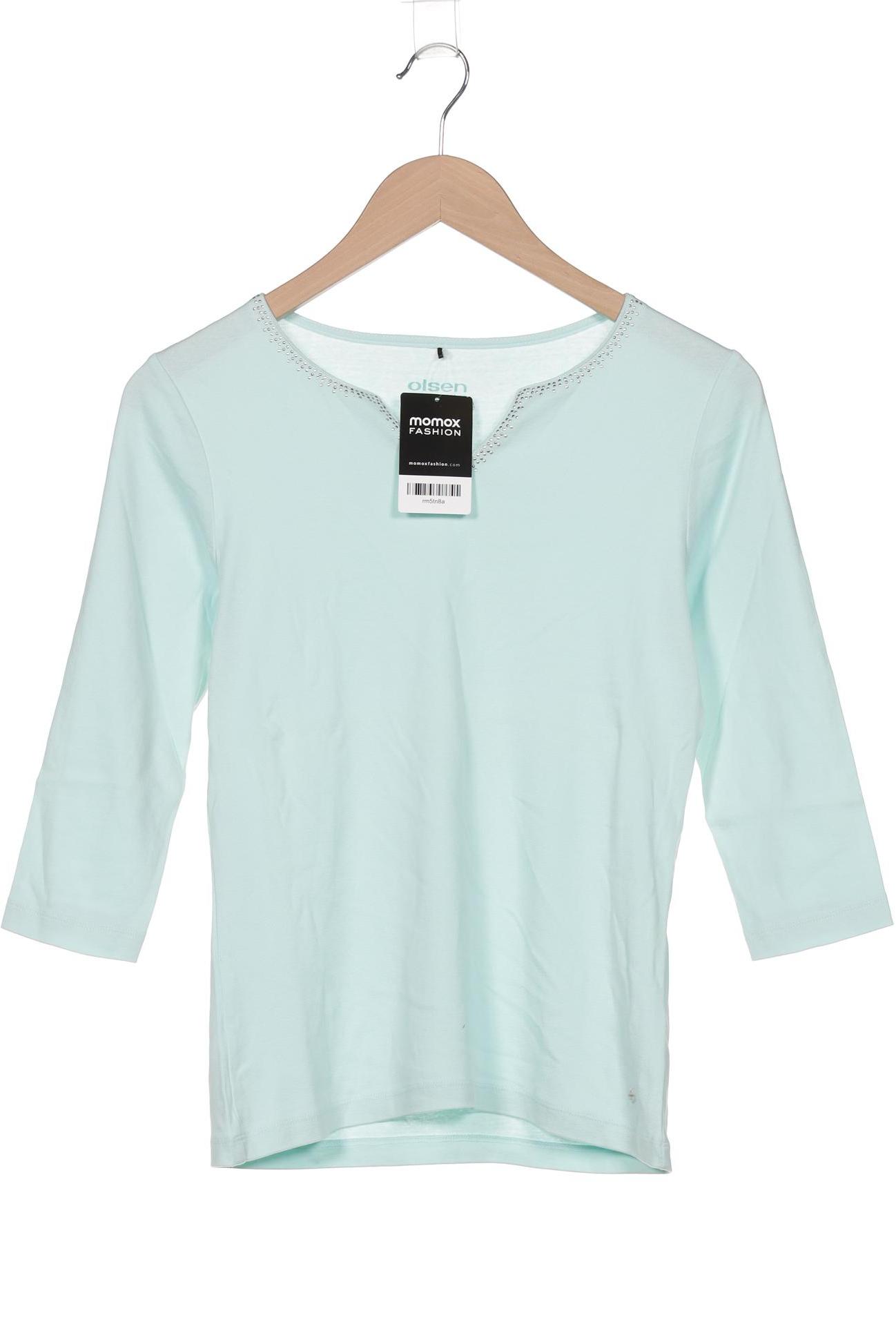 

Olsen Damen Langarmshirt, türkis, Gr. 36