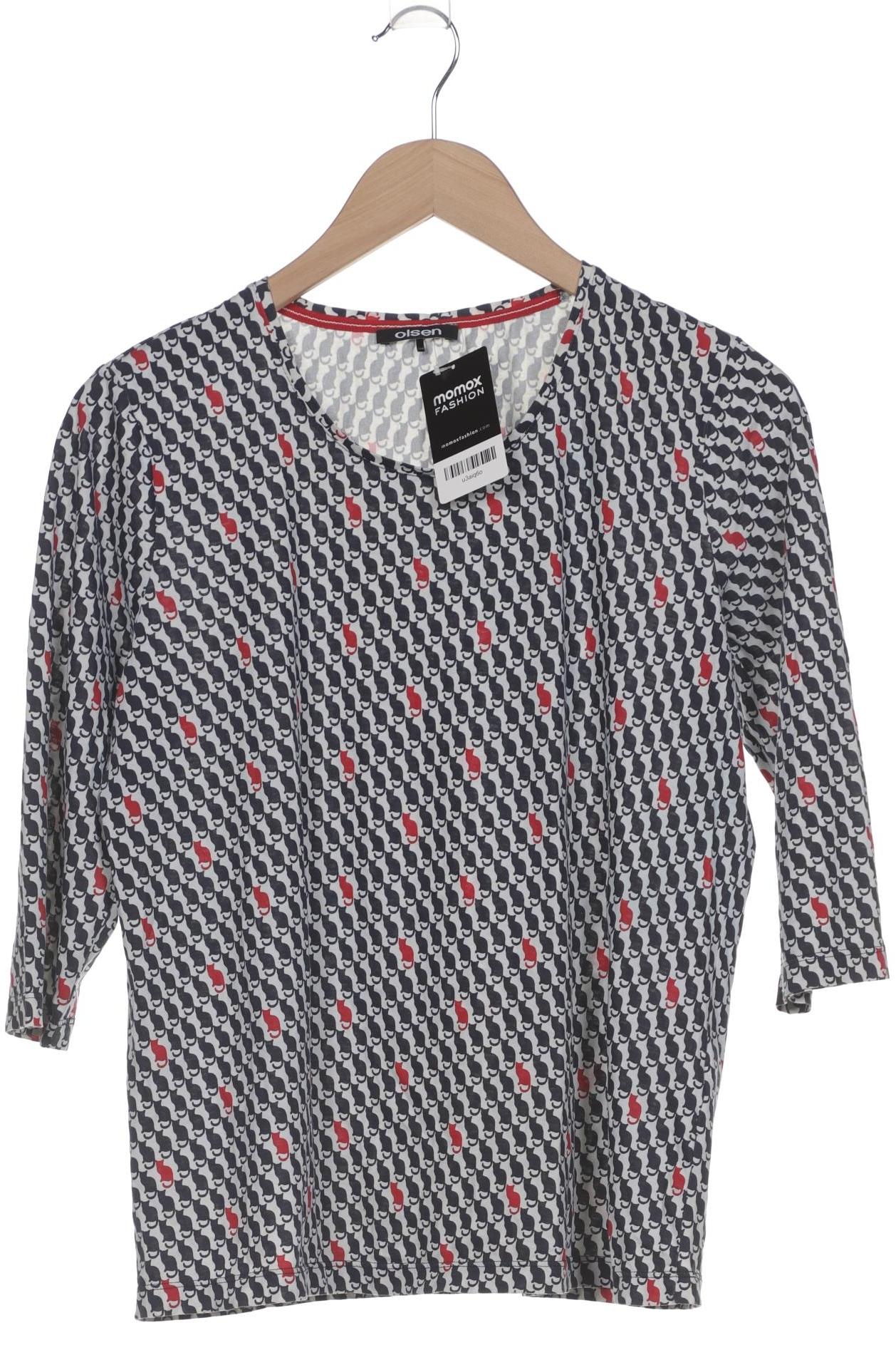 

Olsen Damen Langarmshirt, marineblau, Gr. 38