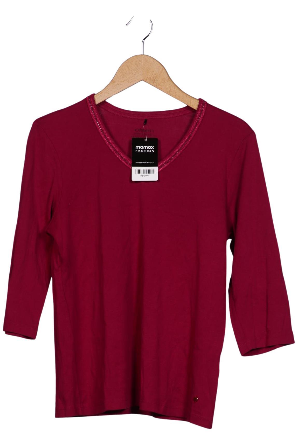 

Olsen Damen Langarmshirt, bordeaux, Gr. 38