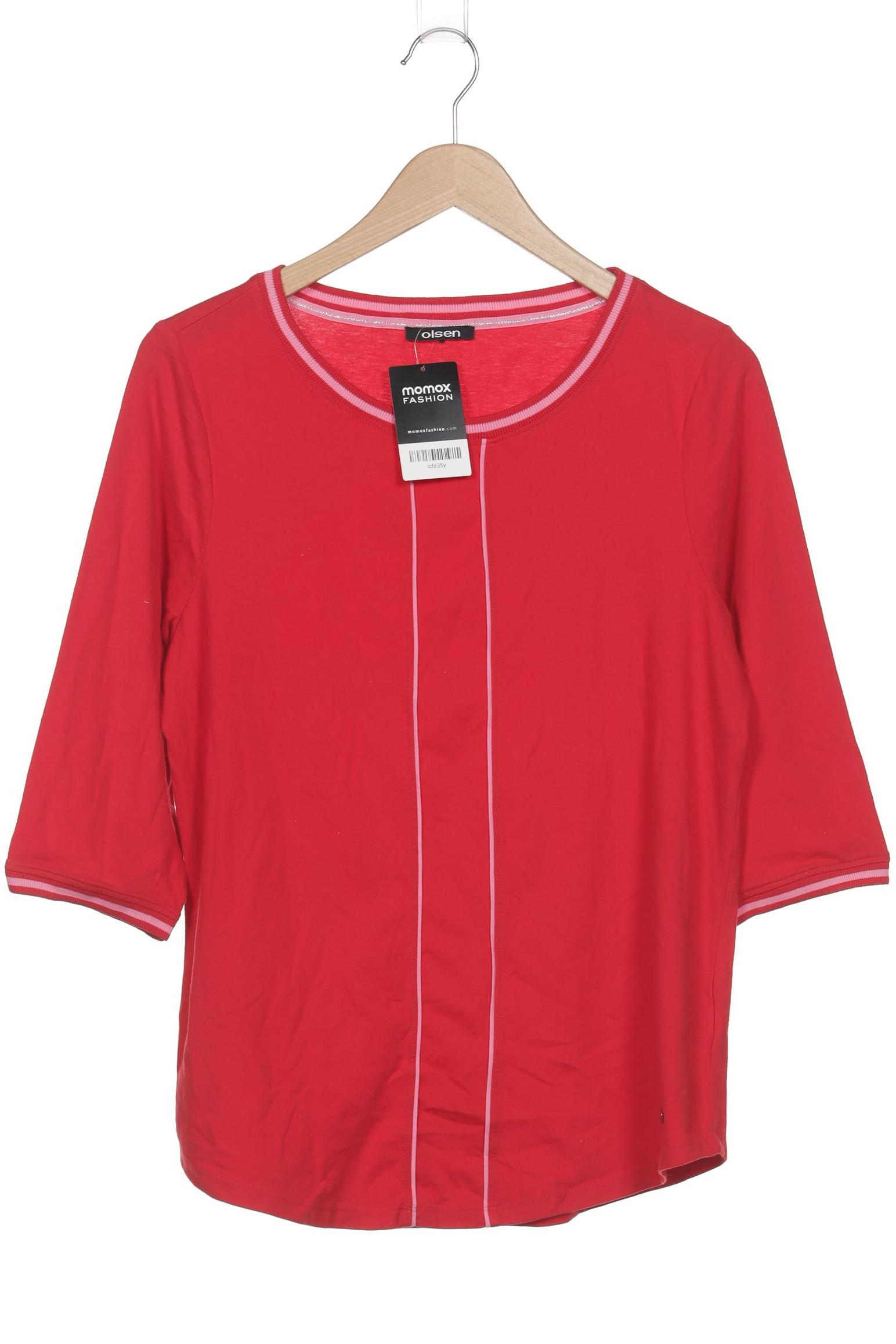 

Olsen Damen Langarmshirt, rot, Gr. 42