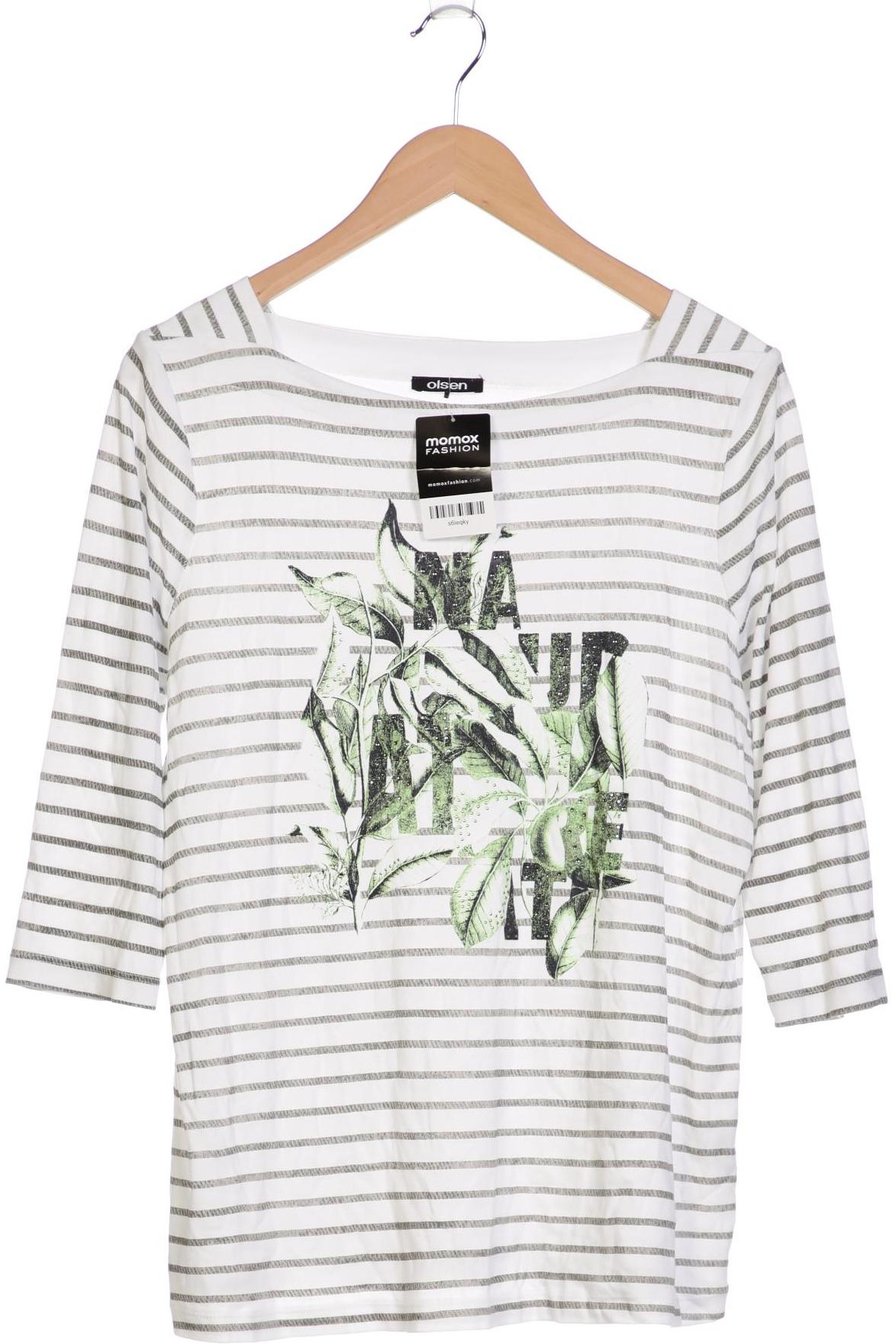 

Olsen Damen Langarmshirt, weiß, Gr. 42