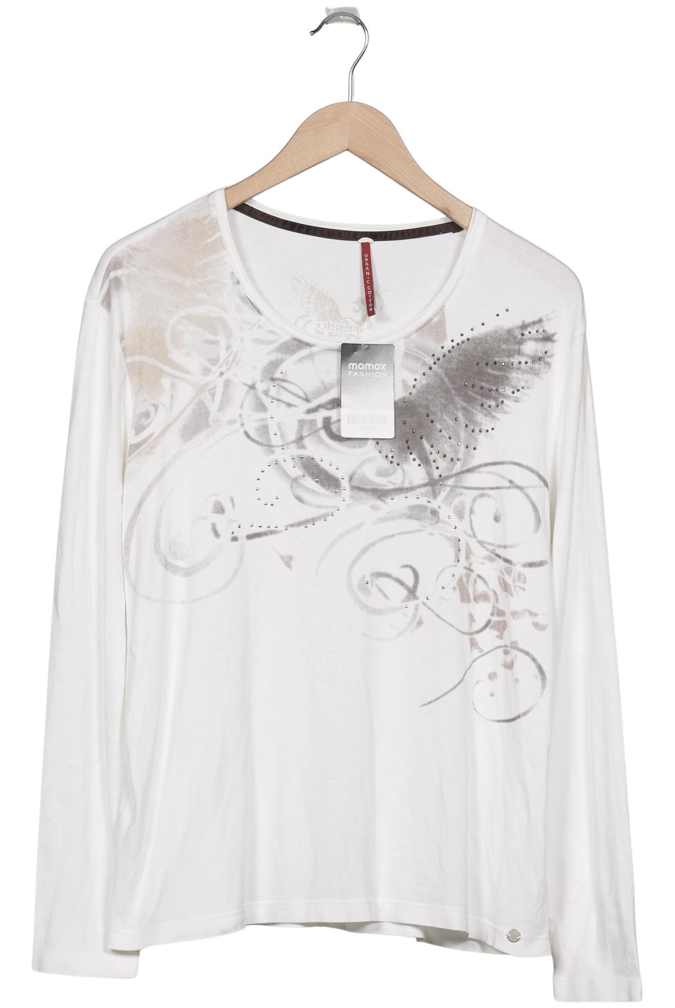 

Olsen Damen Langarmshirt, weiß, Gr. 44