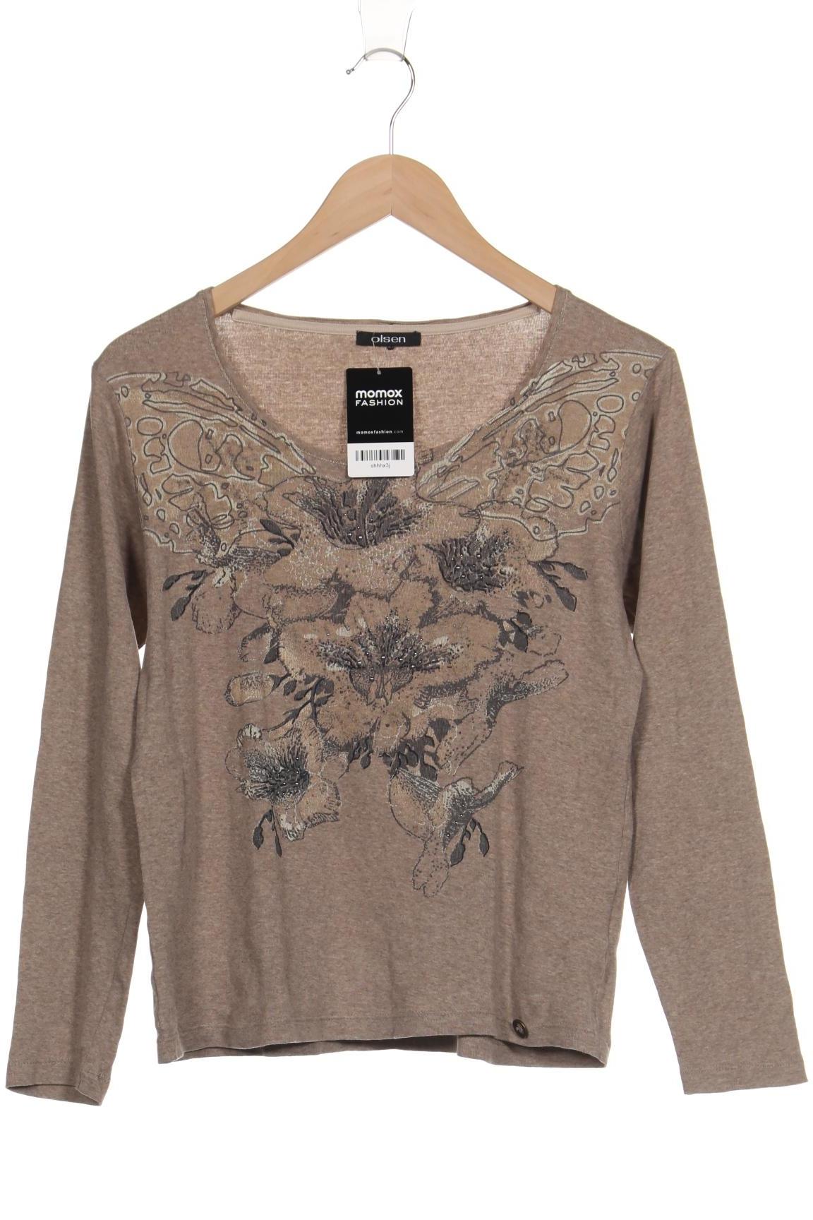 

Olsen Damen Langarmshirt, beige, Gr. 38