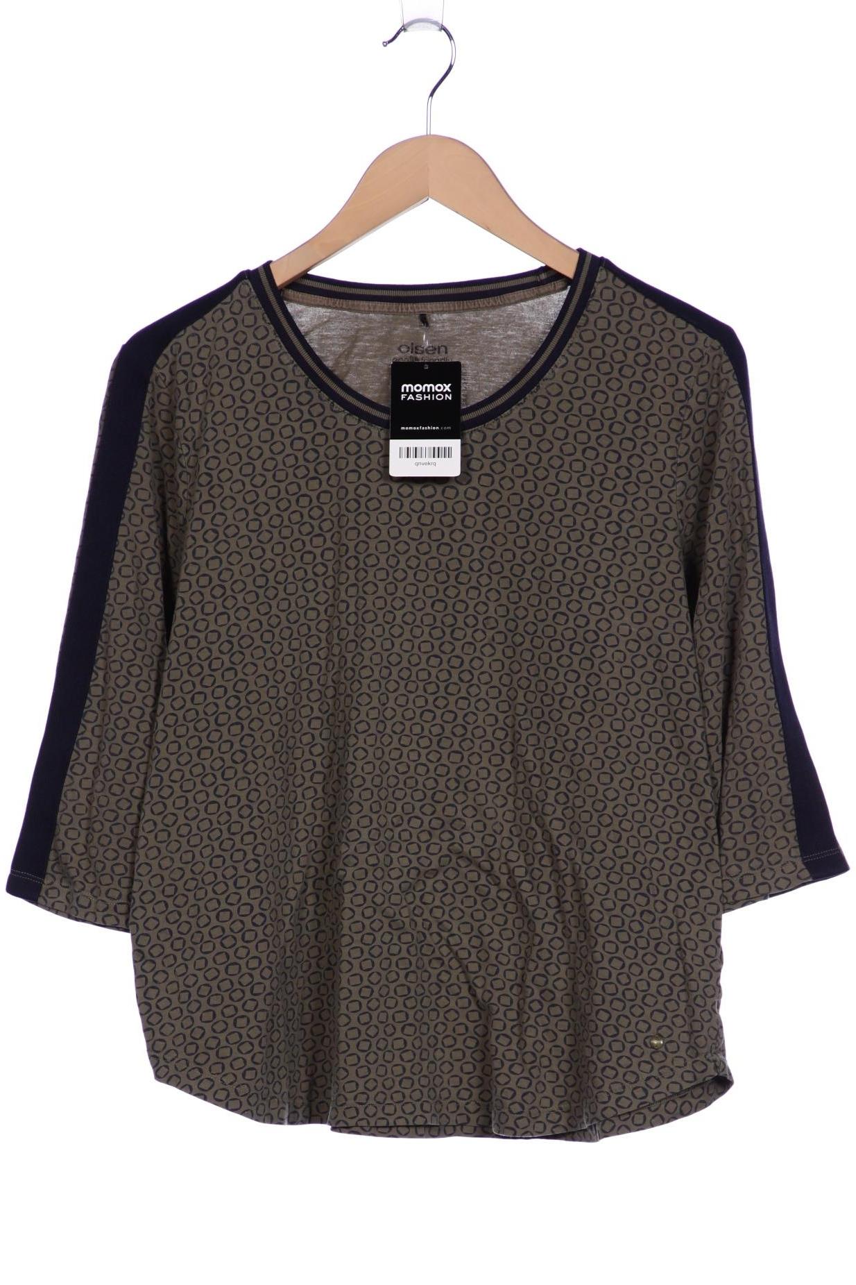 

Olsen Damen Langarmshirt, grün, Gr. 48