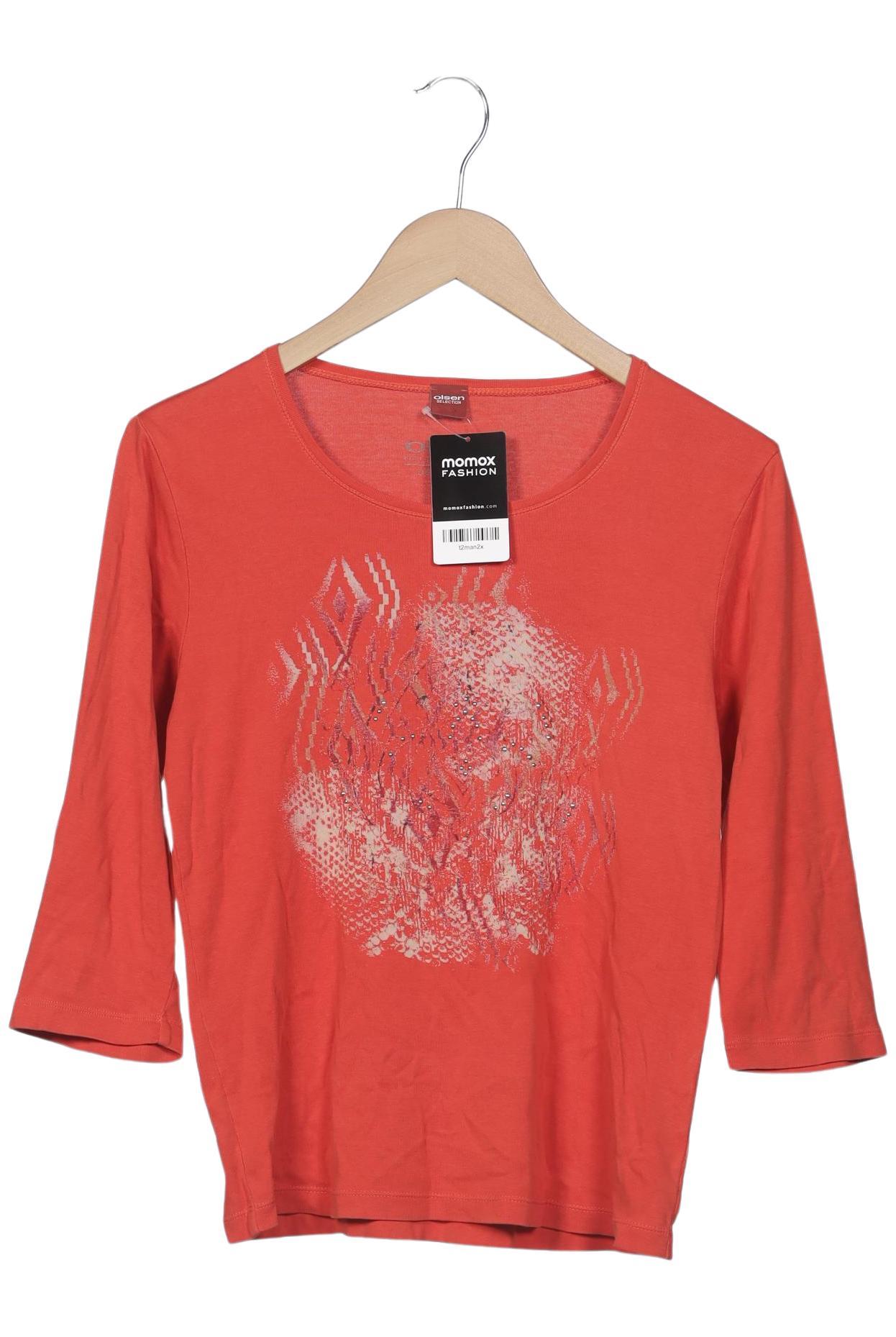 

Olsen Damen Langarmshirt, rot, Gr. 38