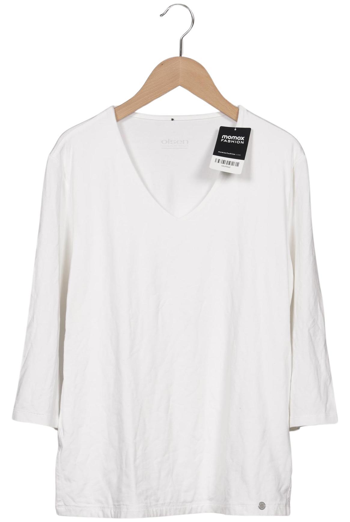 

Olsen Damen Langarmshirt, weiß, Gr. 42