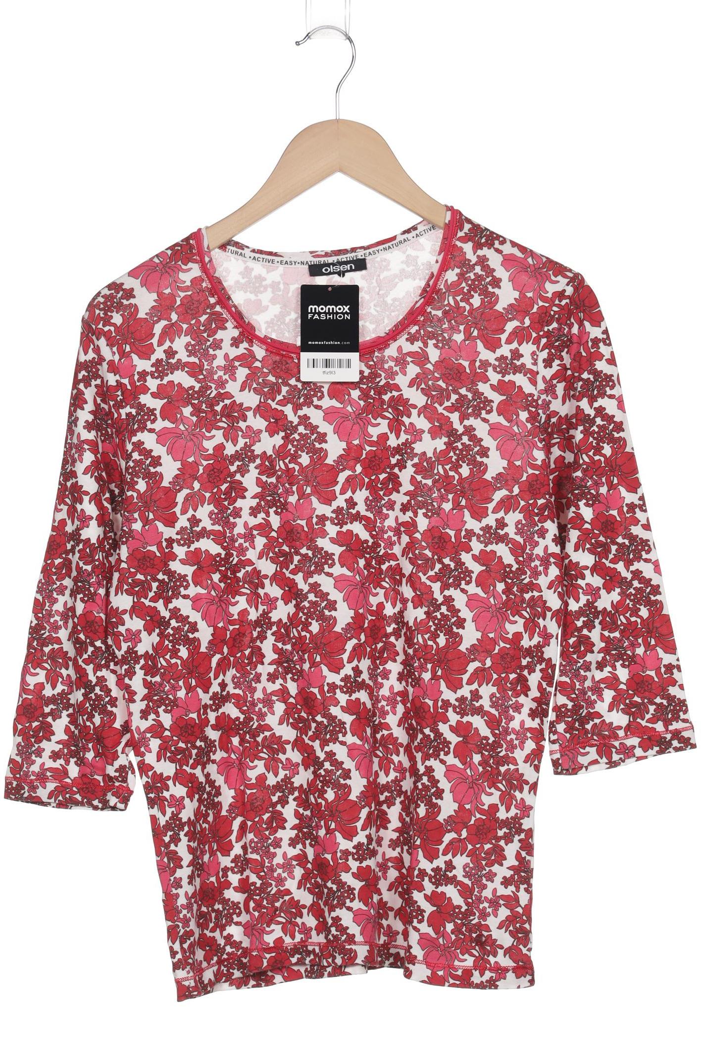 

Olsen Damen Langarmshirt, bordeaux, Gr. 40
