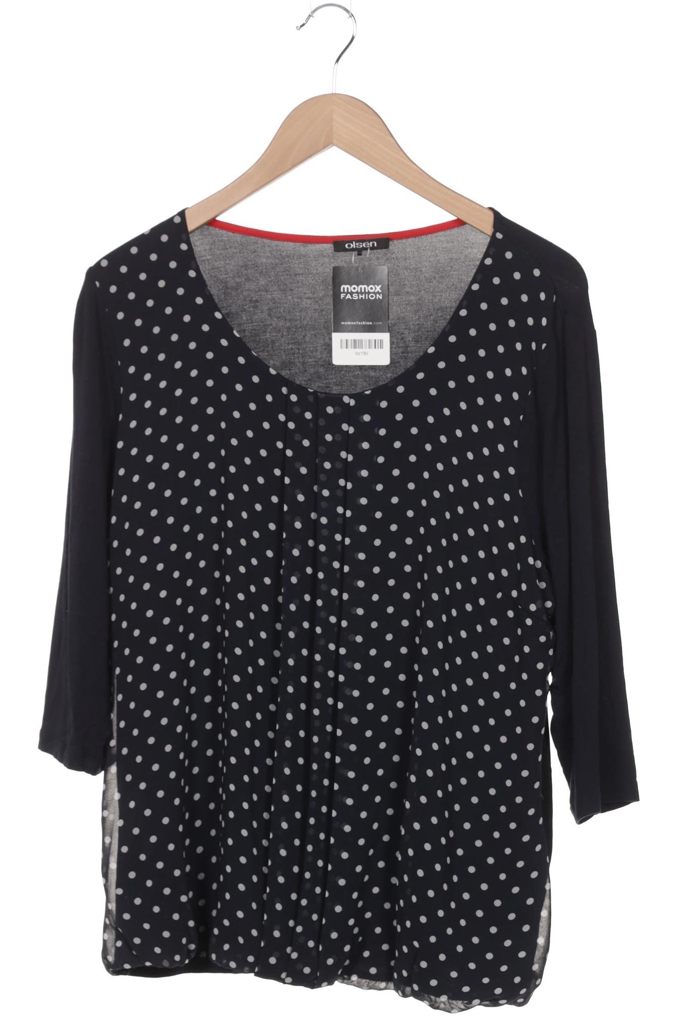 

Olsen Damen Langarmshirt, marineblau, Gr. 44