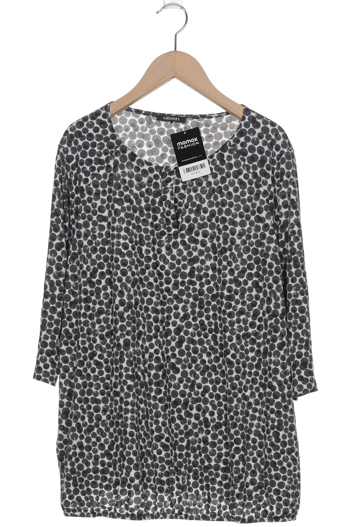 

Olsen Damen Langarmshirt, grau, Gr. 48