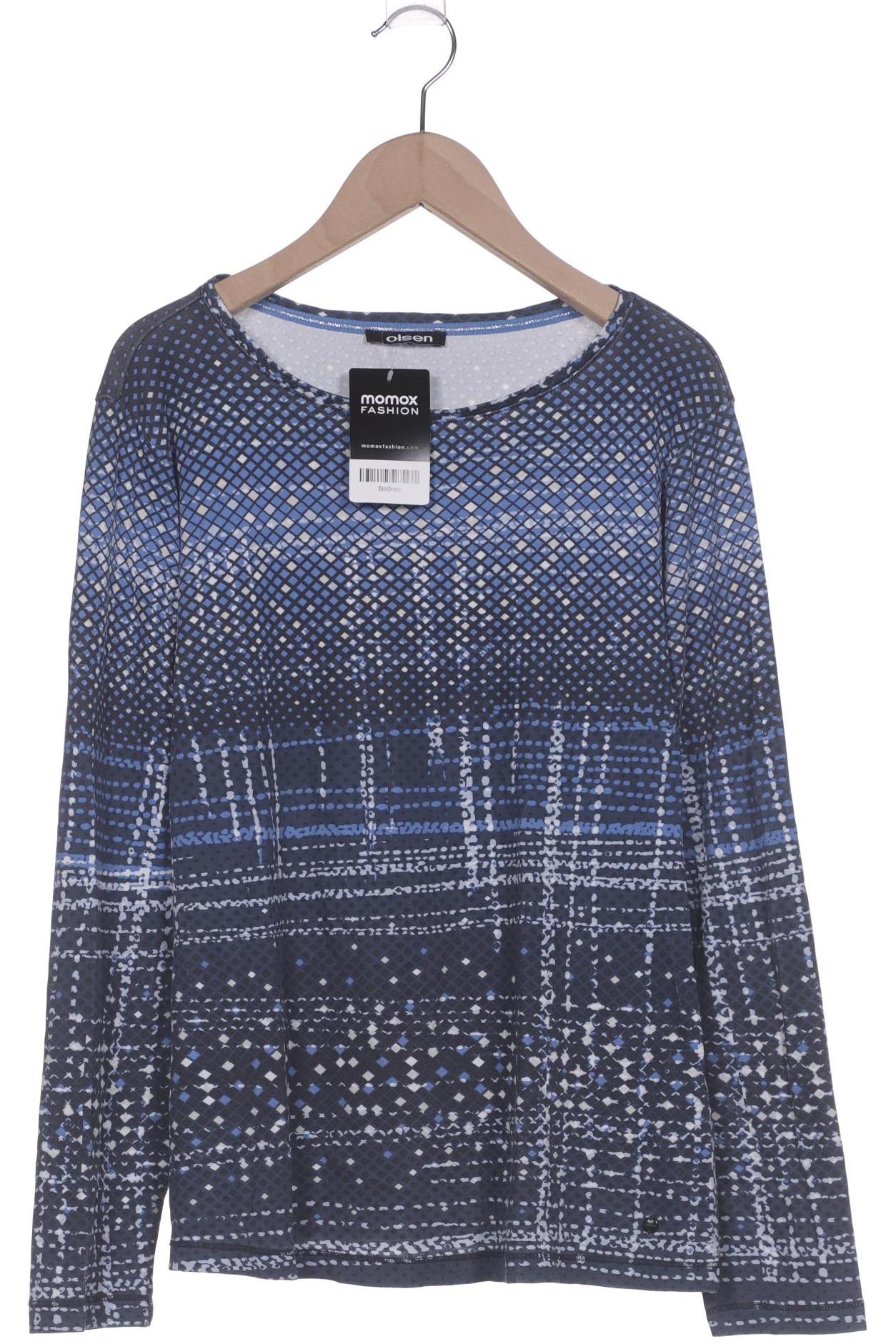 

Olsen Damen Langarmshirt, marineblau, Gr. 40