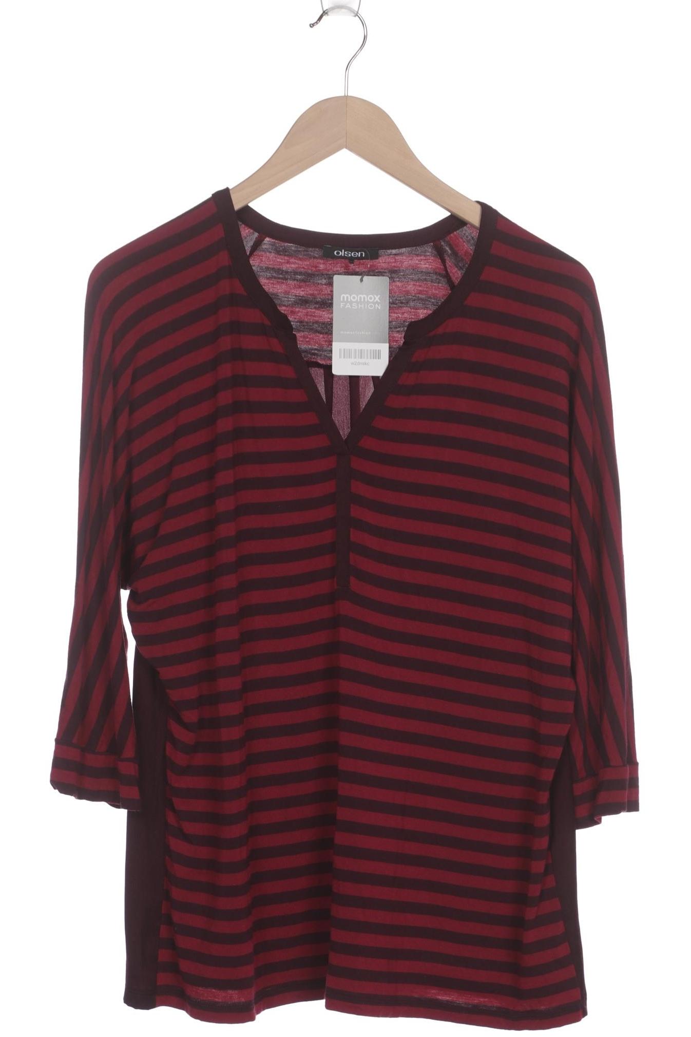 

Olsen Damen Langarmshirt, bordeaux, Gr. 44