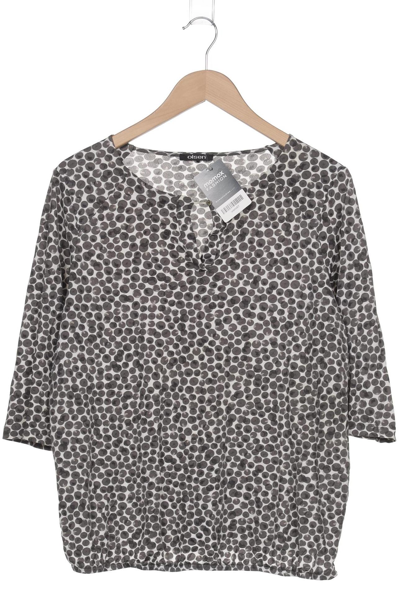 

Olsen Damen Langarmshirt, grau, Gr. 42