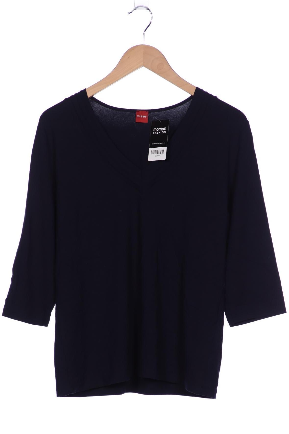 

Olsen Damen Langarmshirt, marineblau, Gr. 42