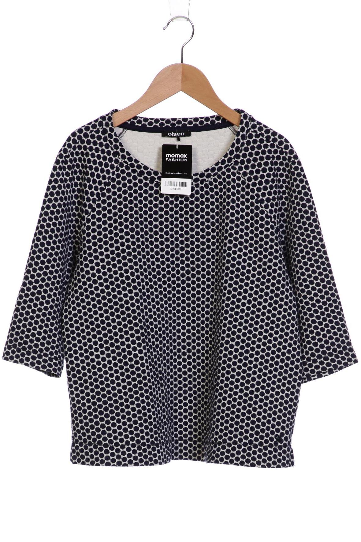 

Olsen Damen Langarmshirt, marineblau, Gr. 40