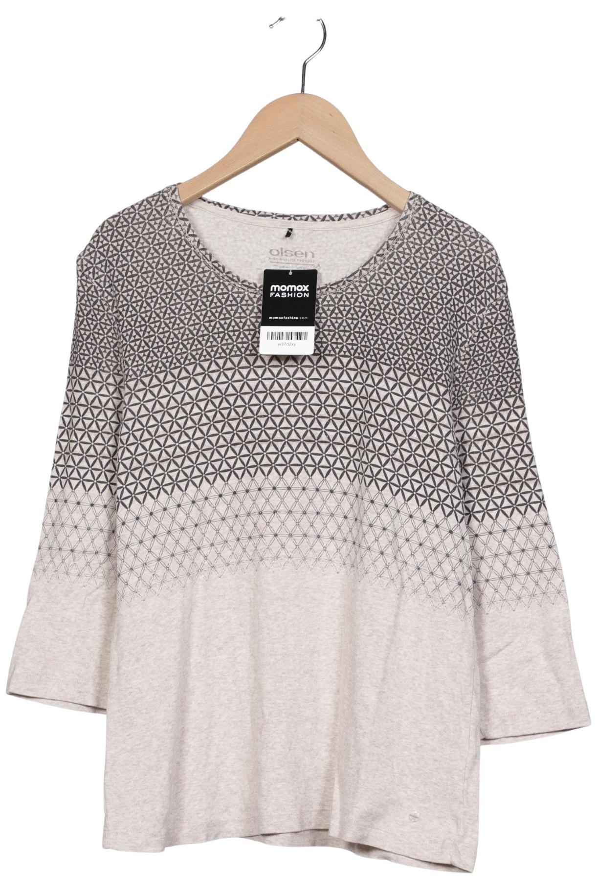 

Olsen Damen Langarmshirt, beige, Gr. 40