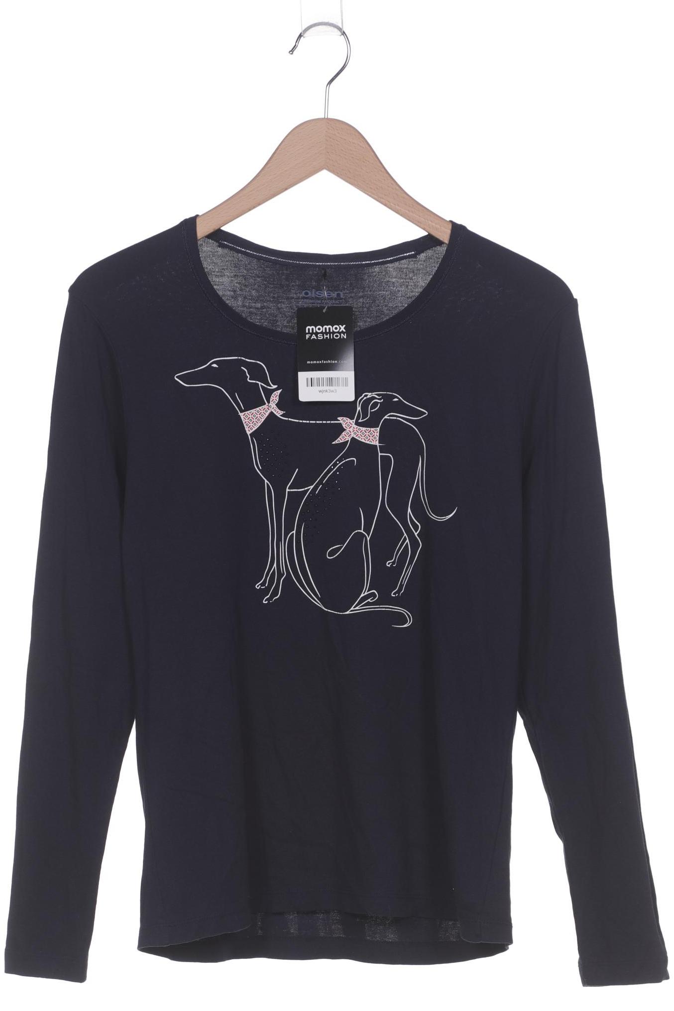 

Olsen Damen Langarmshirt, marineblau, Gr. 40