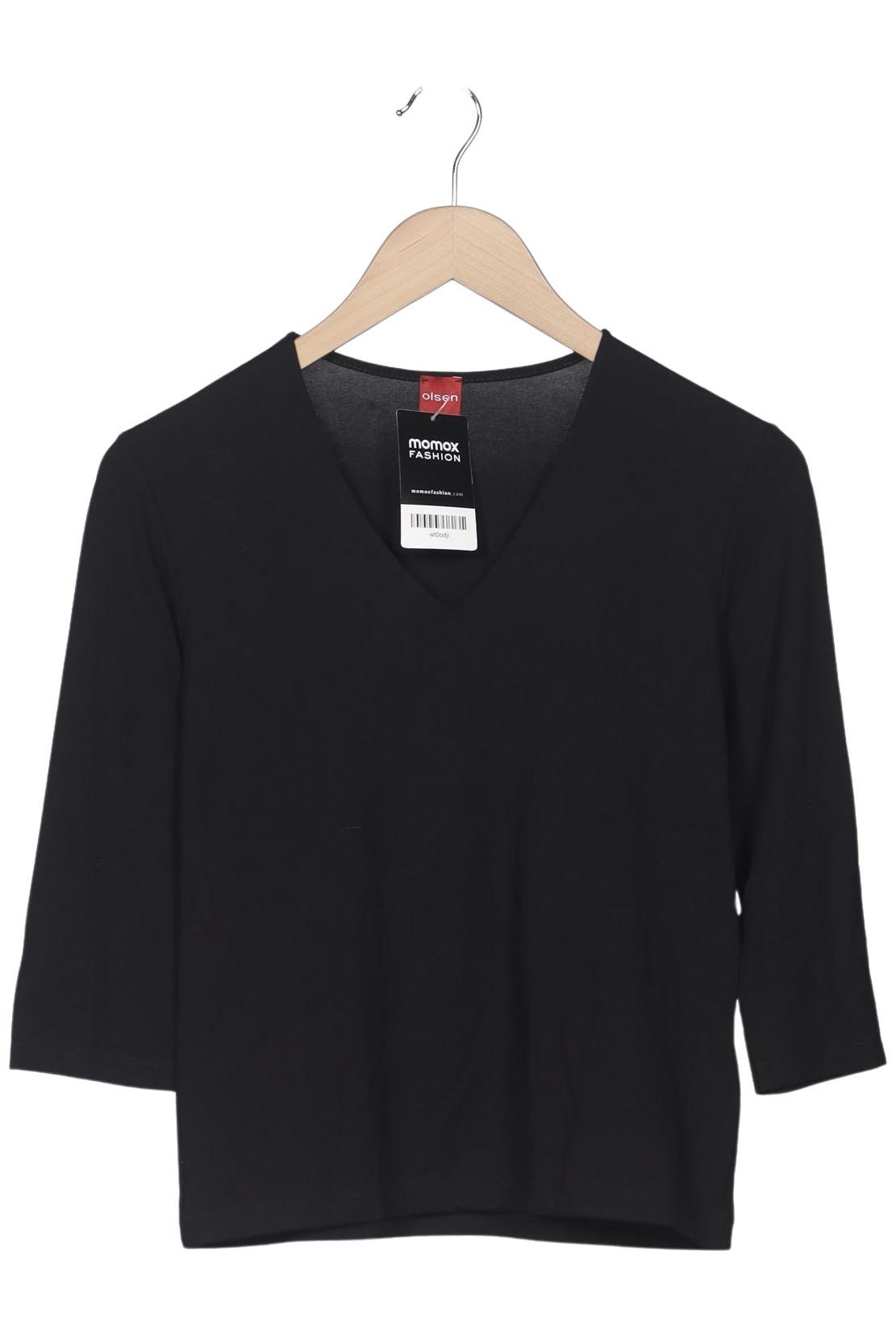 

Olsen Damen Langarmshirt, schwarz, Gr. 36