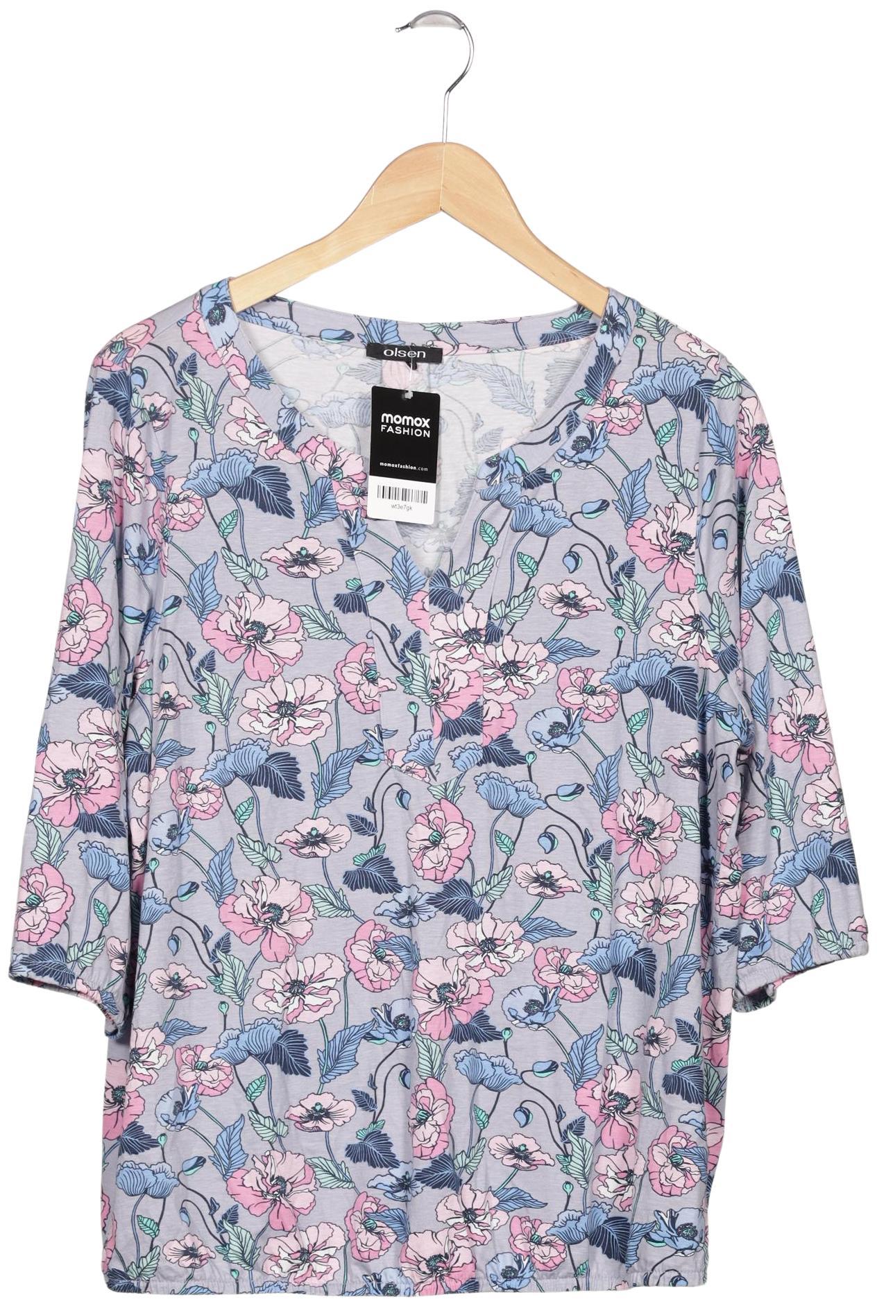 

Olsen Damen Langarmshirt, blau, Gr. 42