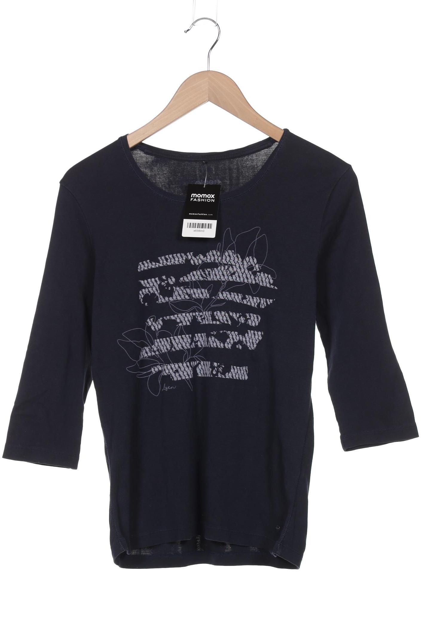 

Olsen Damen Langarmshirt, marineblau, Gr. 38