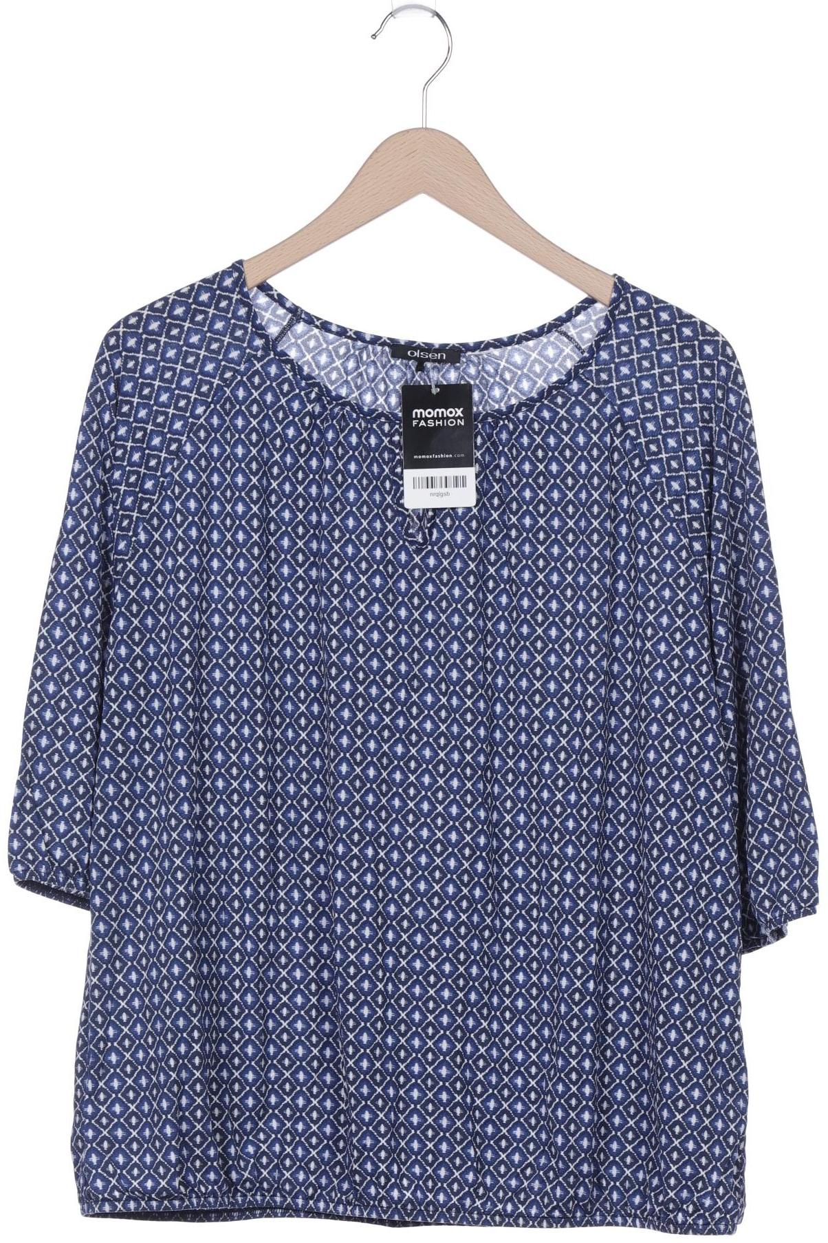 

Olsen Damen Langarmshirt, blau, Gr. 44