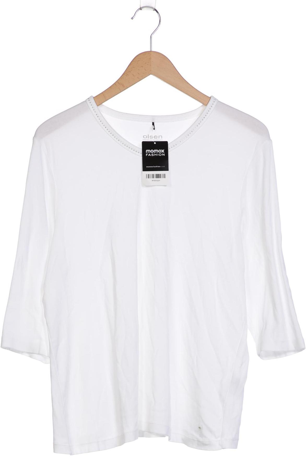 

Olsen Damen Langarmshirt, weiß, Gr. 48