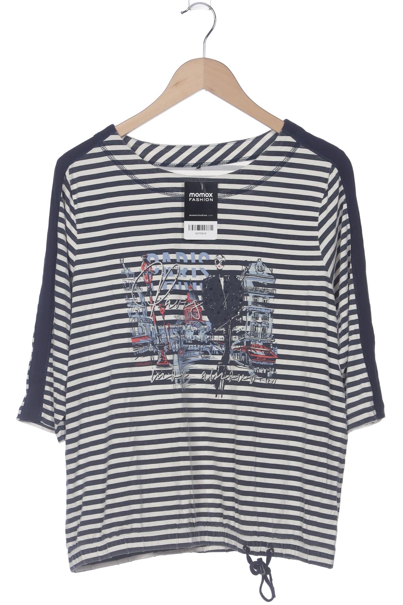 

Olsen Damen Langarmshirt, marineblau, Gr. 44