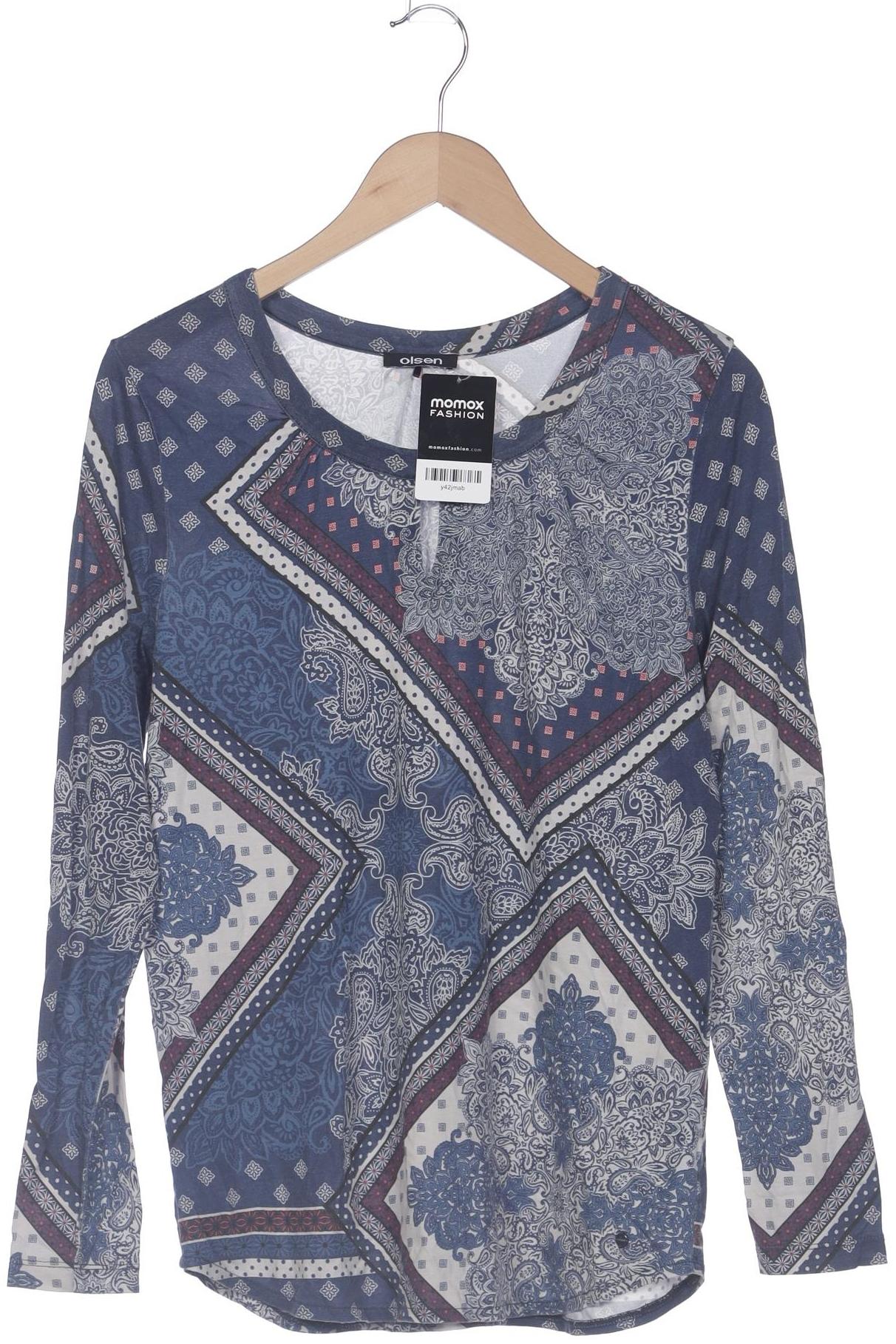 

Olsen Damen Langarmshirt, marineblau, Gr. 36