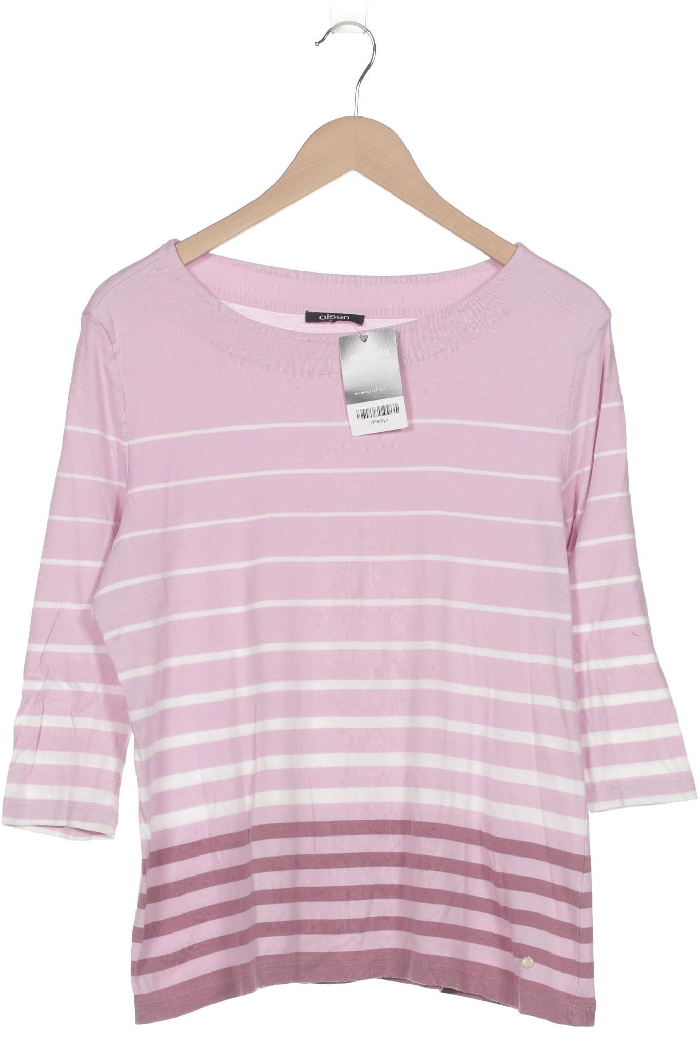 

Olsen Damen Langarmshirt, pink, Gr. 44