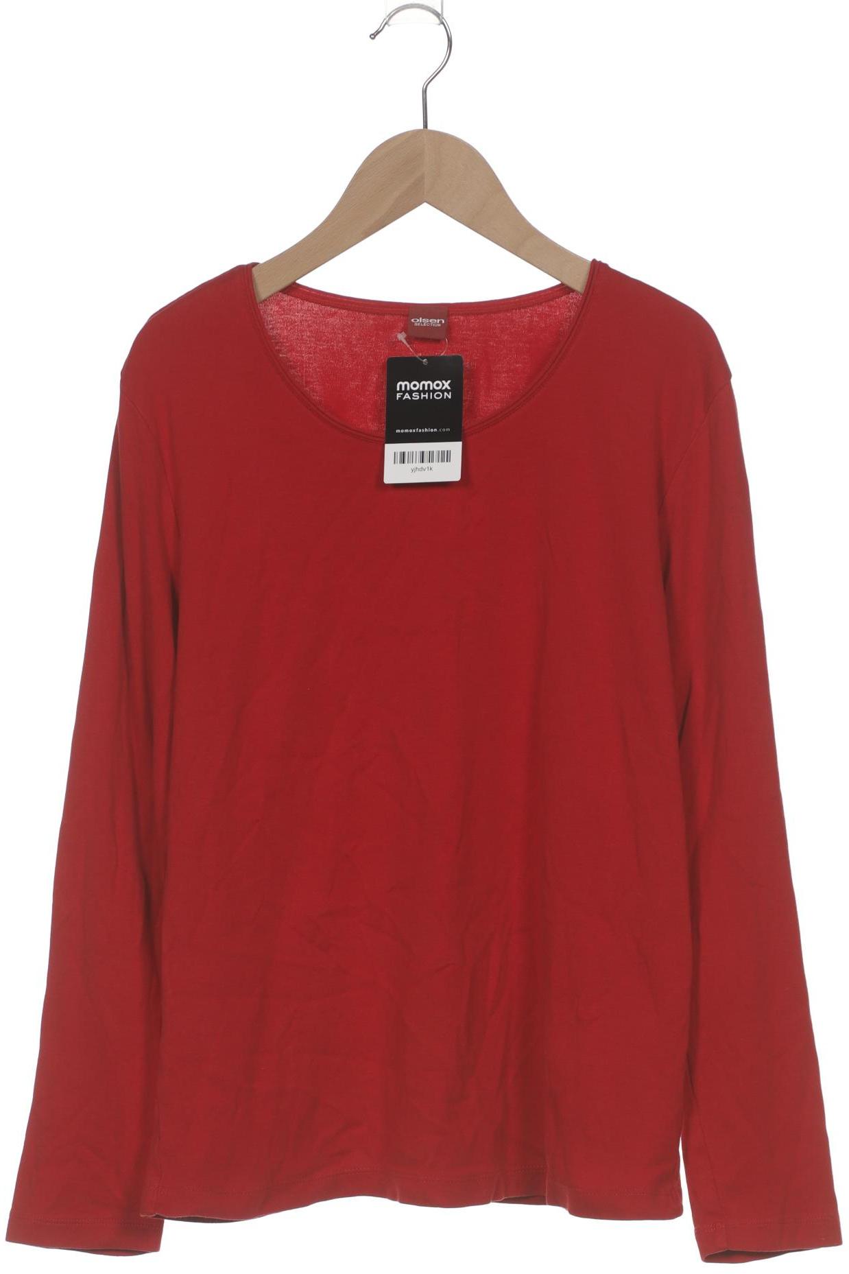 

Olsen Damen Langarmshirt, rot, Gr. 42