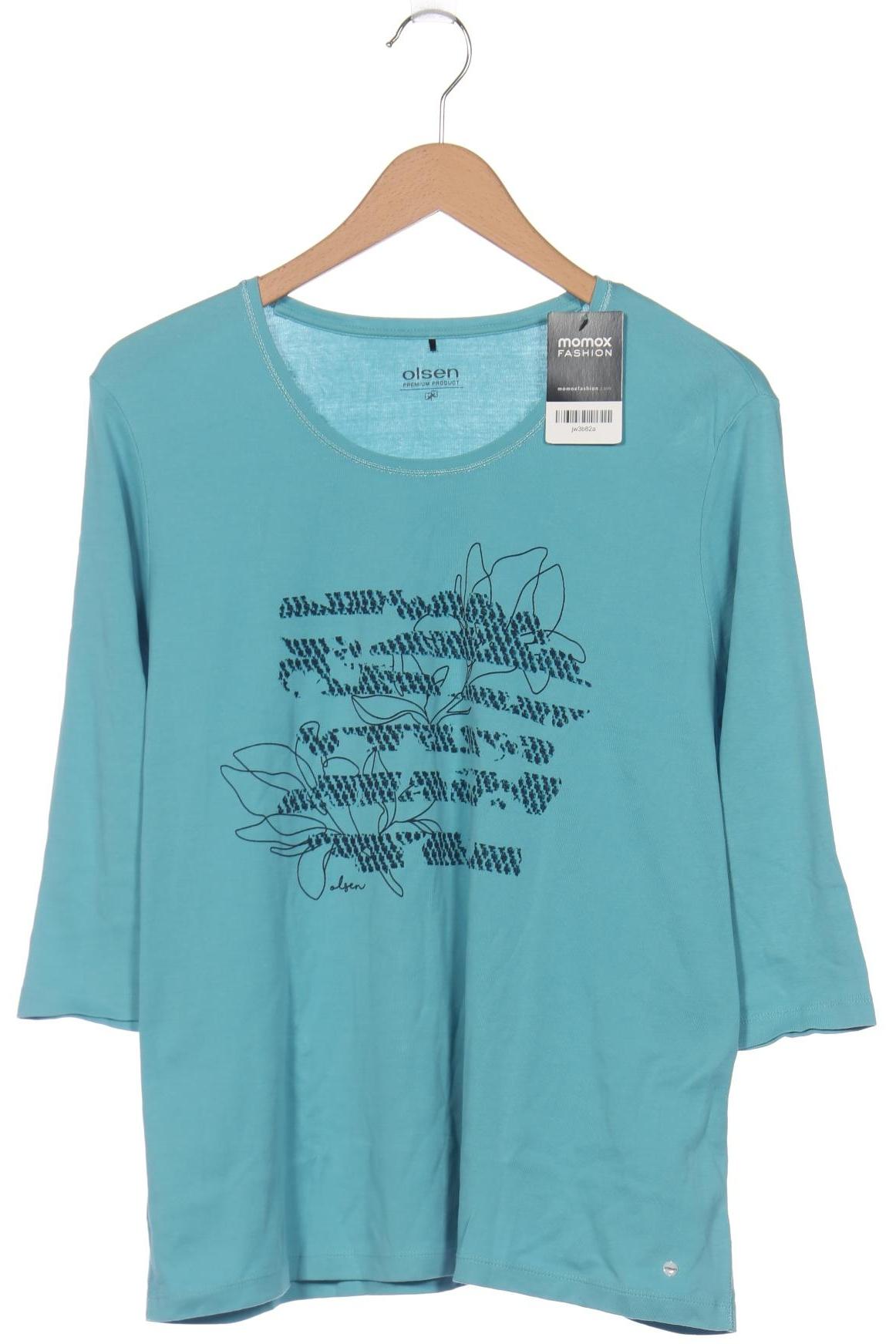 

Olsen Damen Langarmshirt, blau, Gr. 46