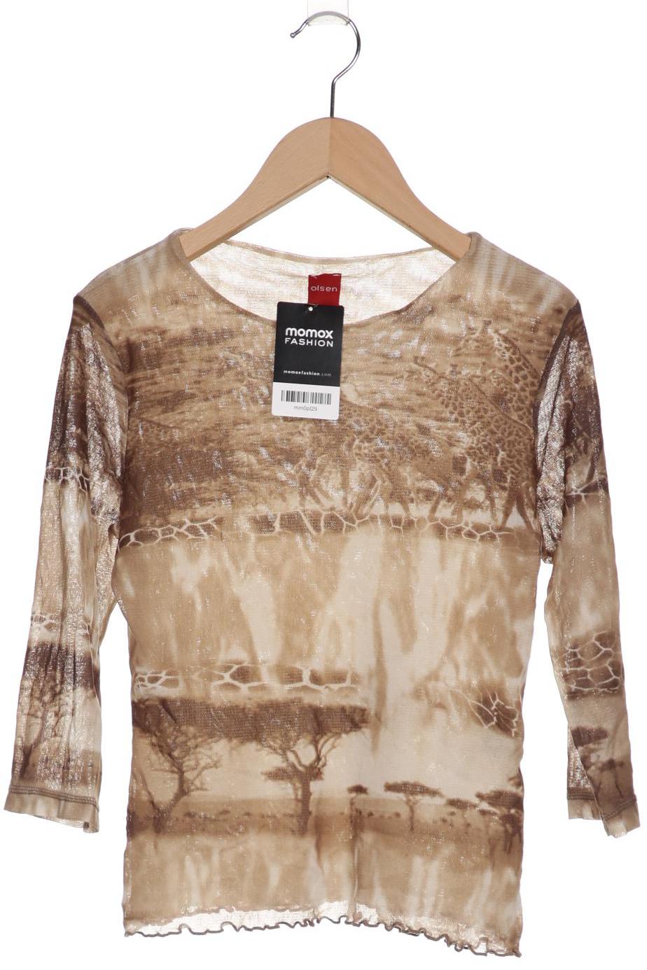 

Olsen Damen Langarmshirt, braun, Gr. 38