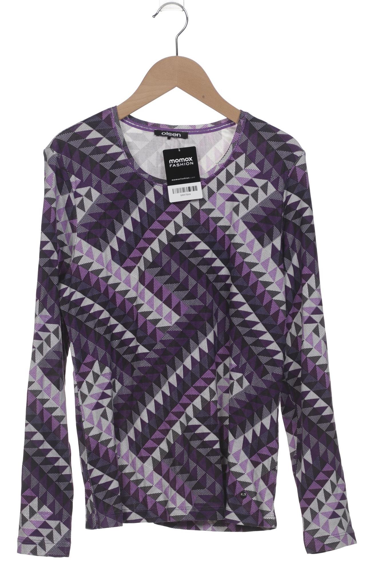 

Olsen Damen Langarmshirt, flieder, Gr. 40