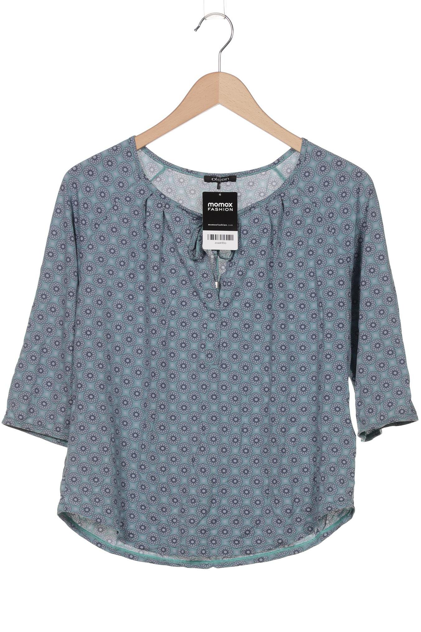 

Olsen Damen Langarmshirt, blau, Gr. 40