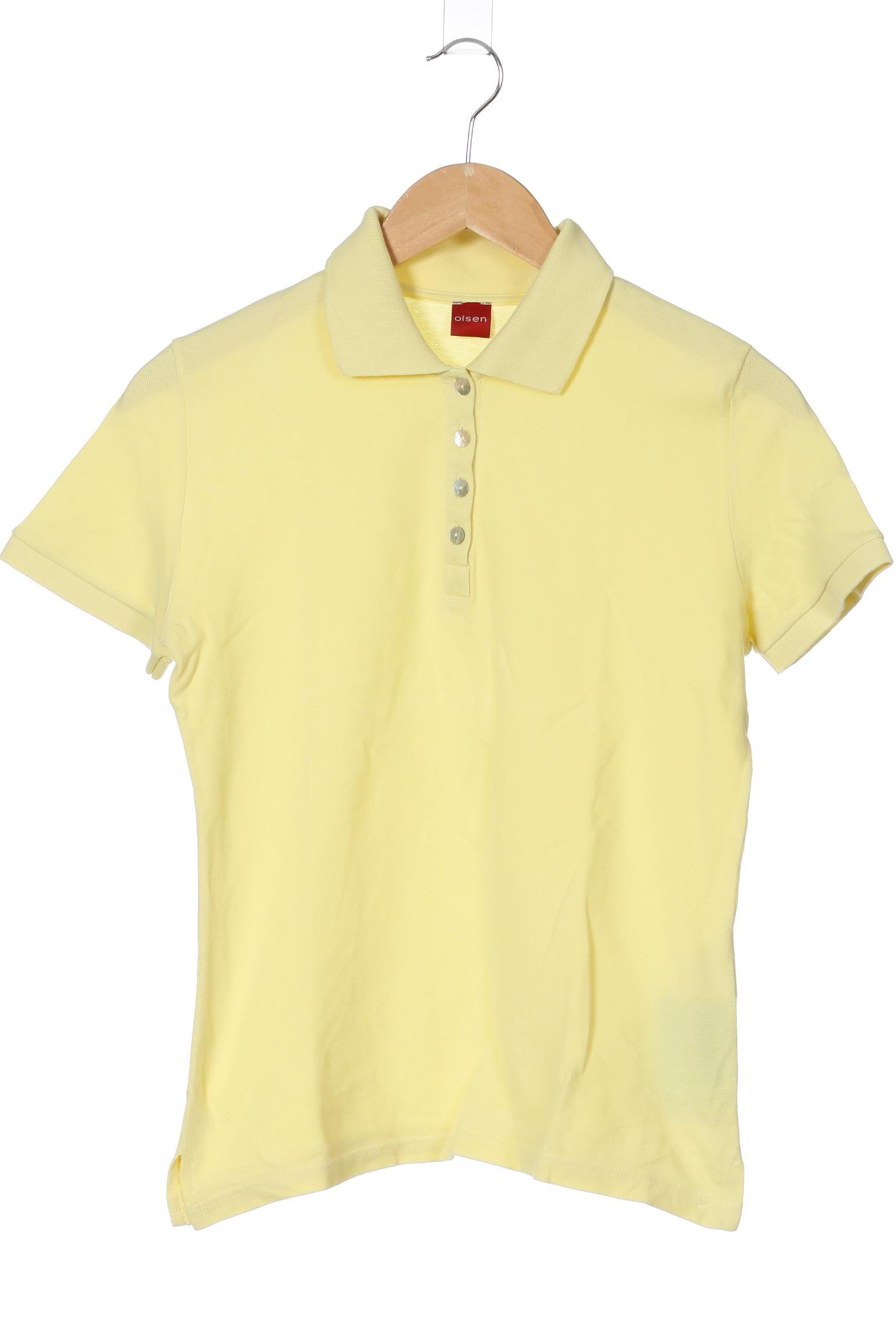 

Olsen Damen Poloshirt, gelb, Gr. 38