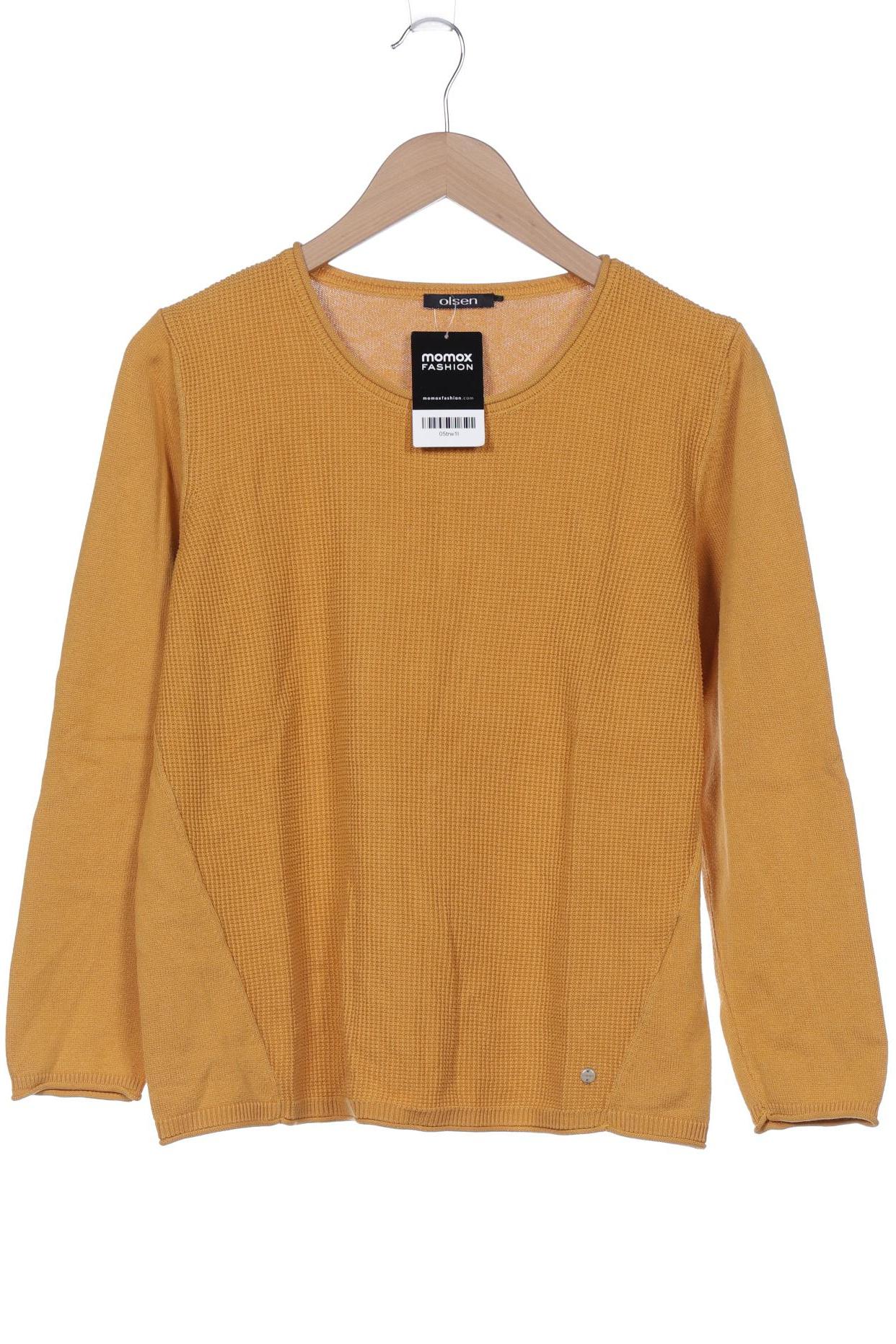 

Olsen Damen Pullover, gelb, Gr. 42