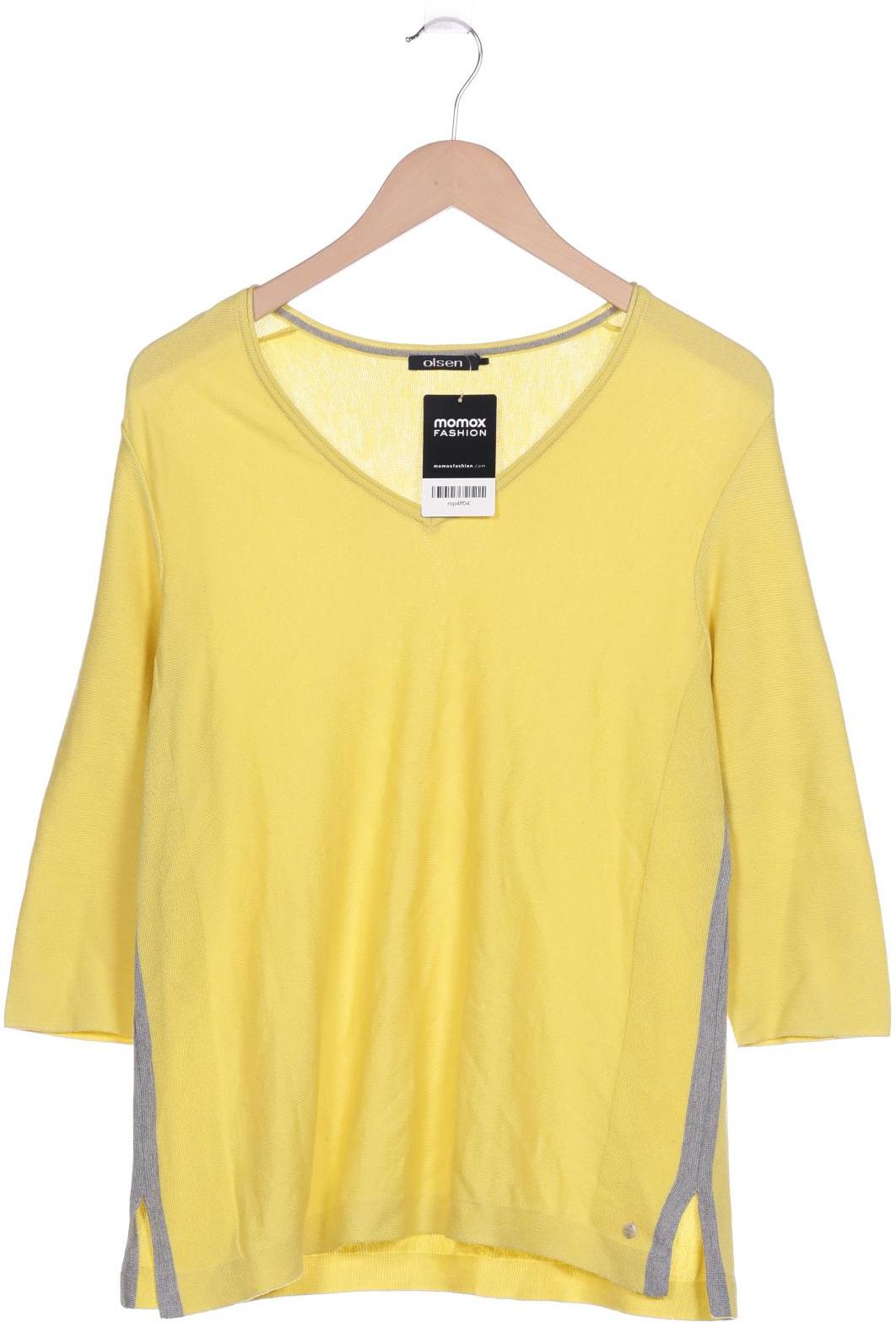 

Olsen Damen Pullover, gelb, Gr. 42