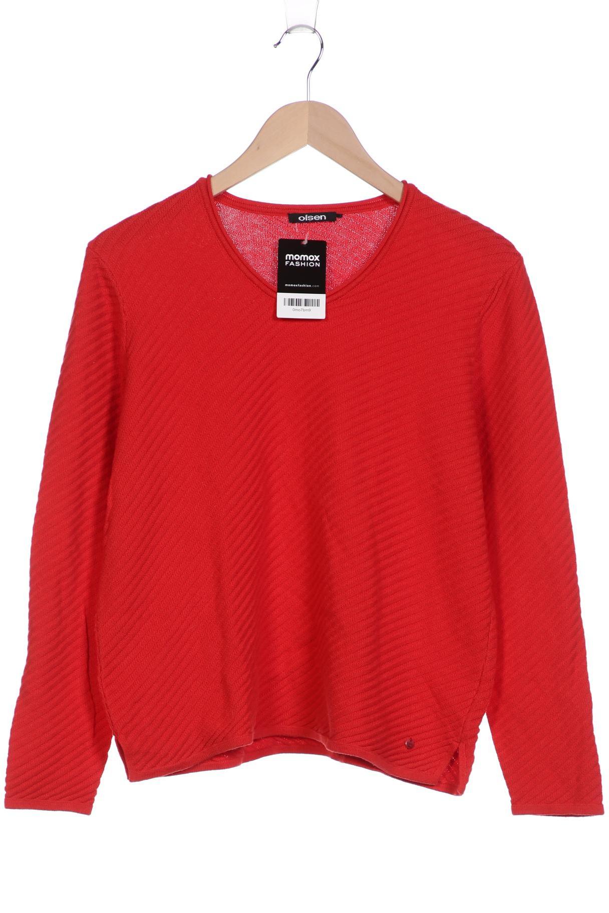 

Olsen Damen Pullover, rot, Gr. 42